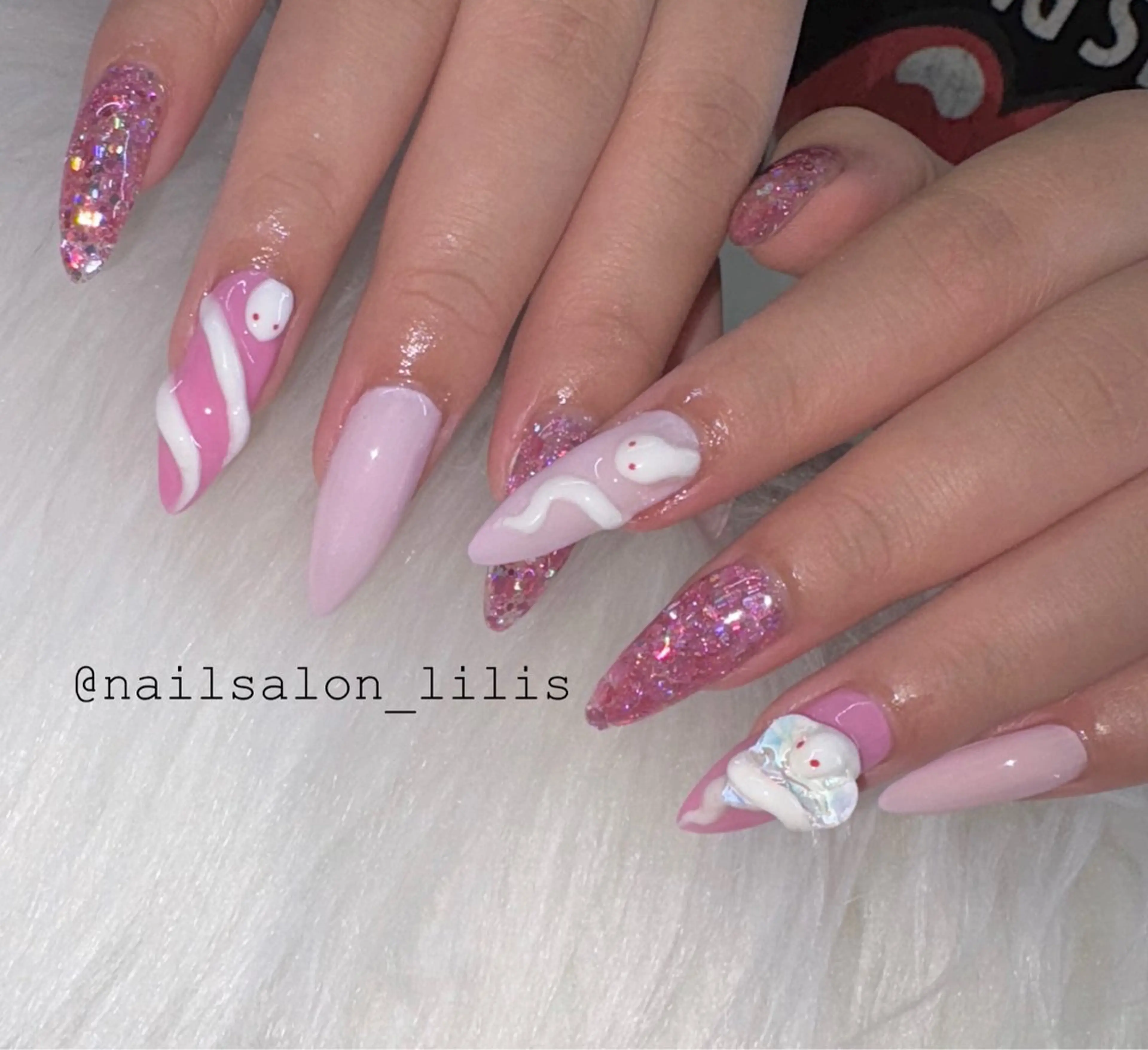 ネイル ピンク nailsalon Lilisのネイルデザイン