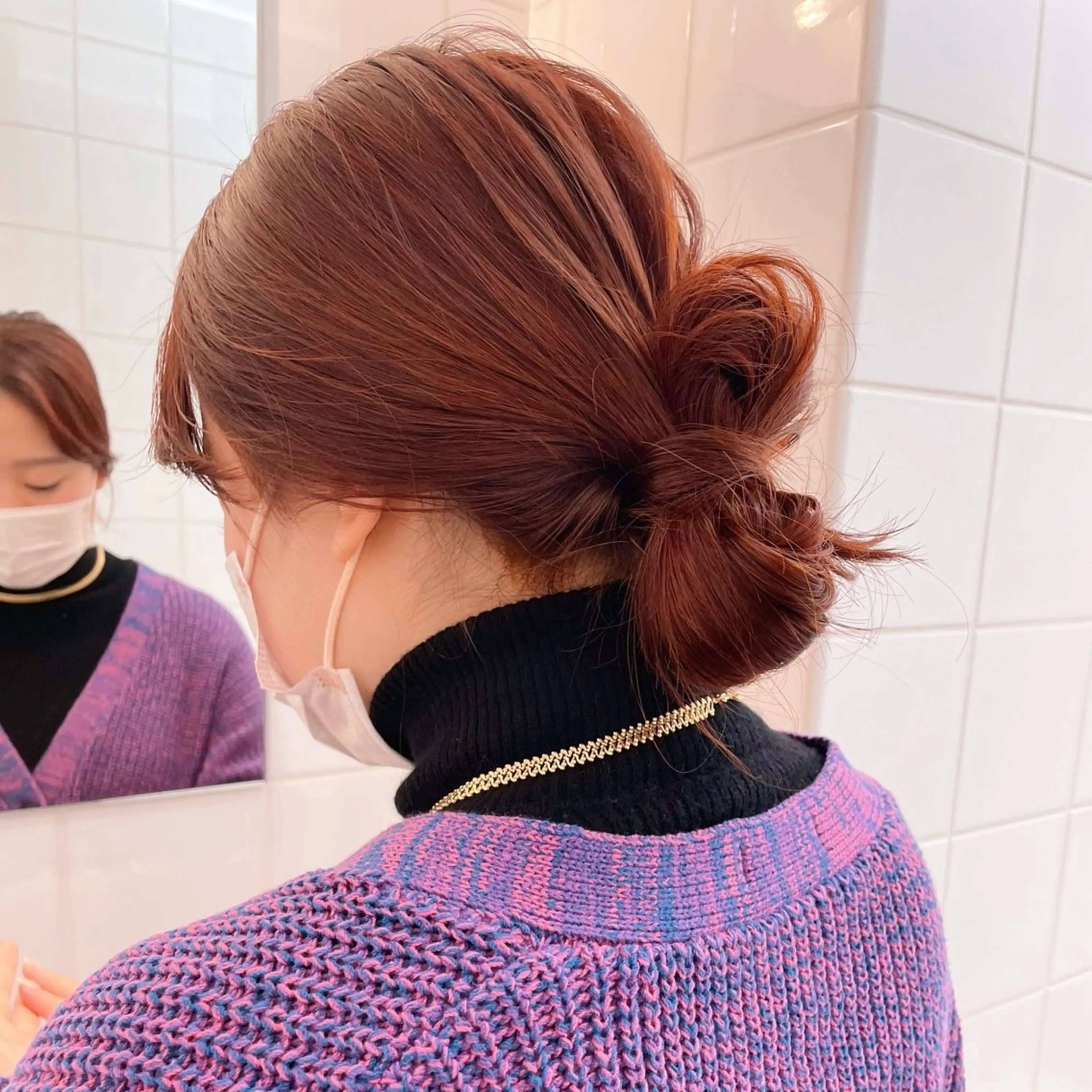 カラー 艶髪ハイトーン× ボブ🥣アイネのヘアスタイル