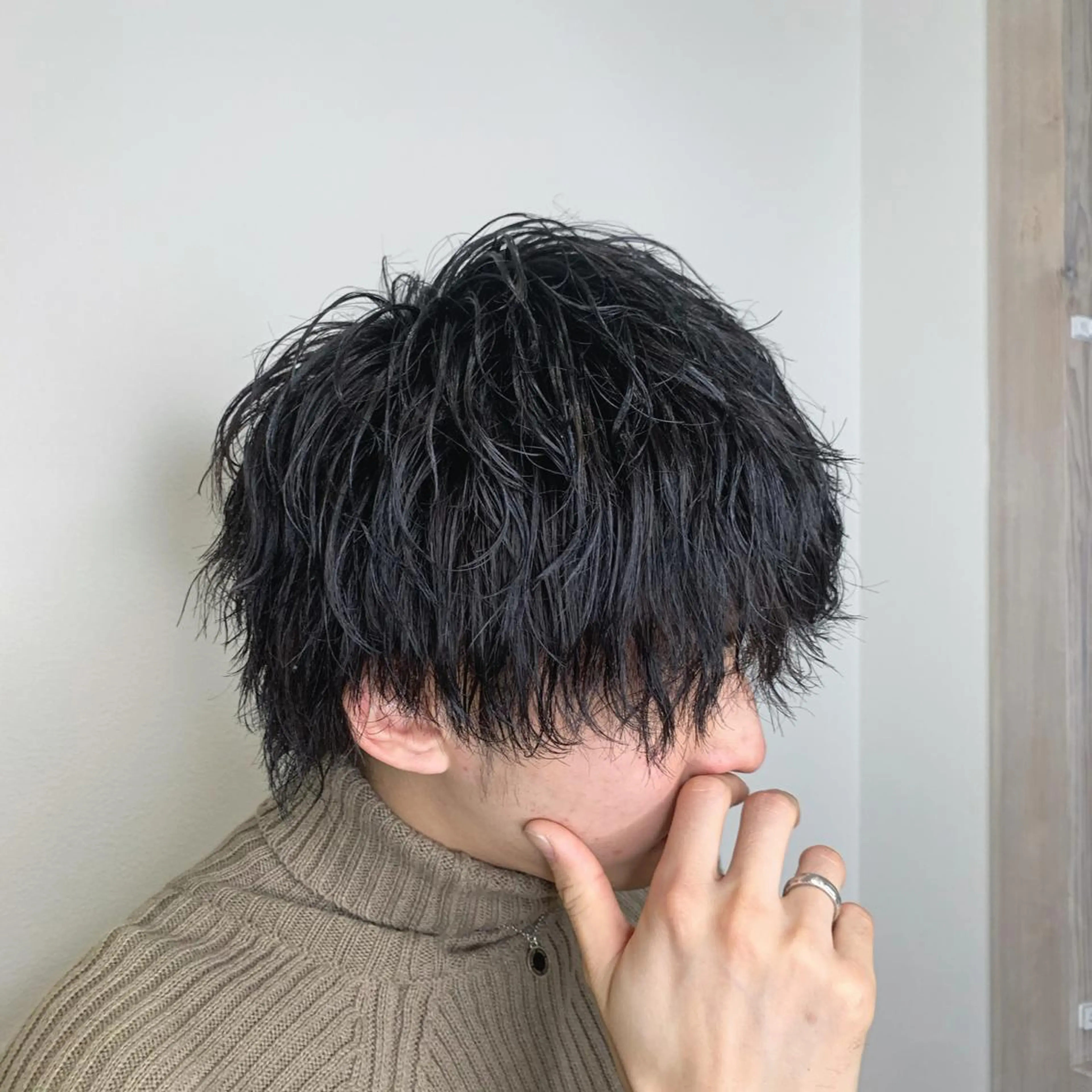 ショート パーマ メンズ メンズ韓国風 メンズパーマ ツイストスパイラルパーマ 韓国風ヘア スパイラルパーマ カット パーマ トリートメント 🔥Mackey🔥 メンズ特化型美容師のヘアスタイル