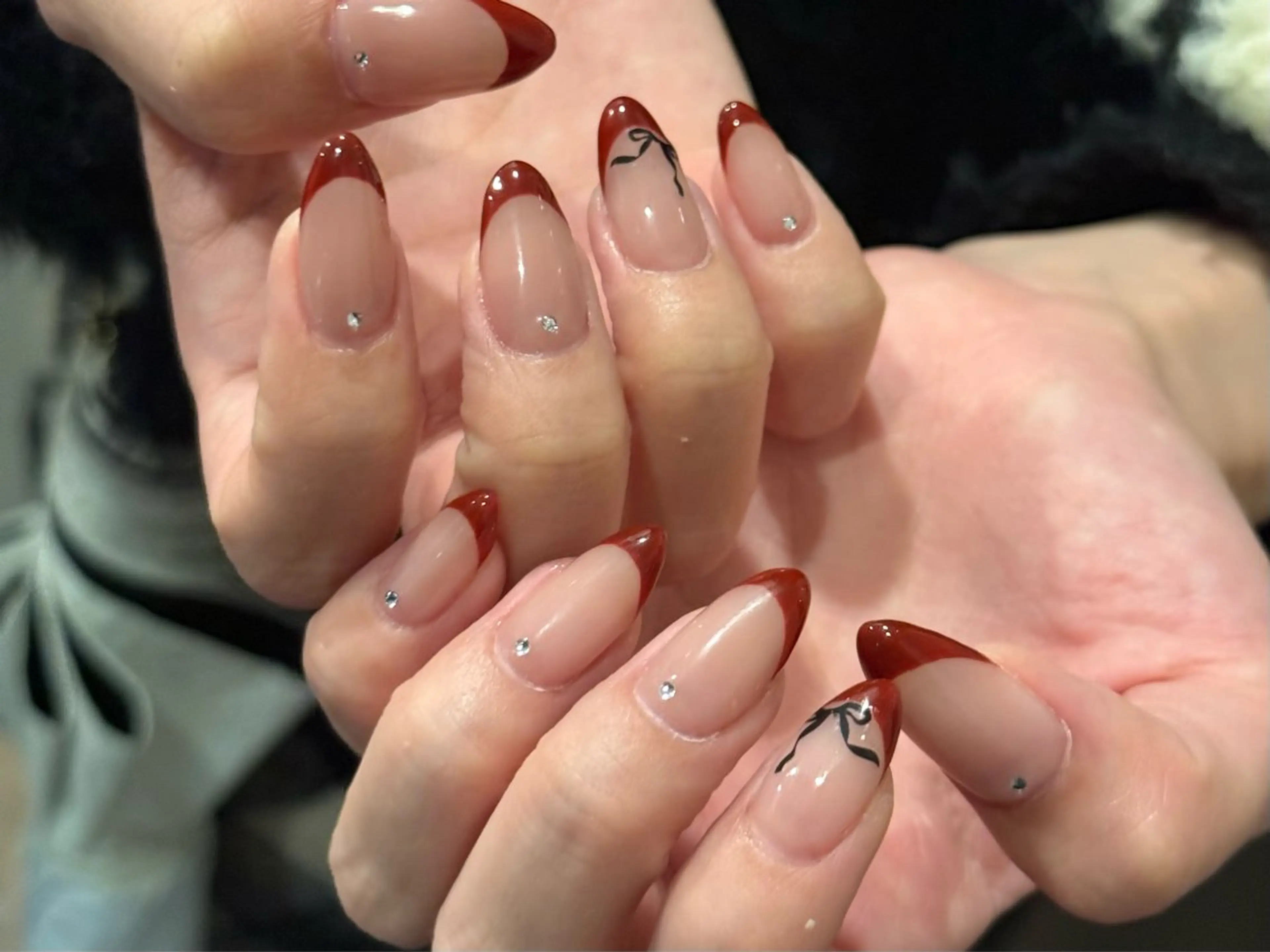 ネイル フレンチネイル ハンドネイル WOLTOKYO渋谷 yunaのネイルデザイン