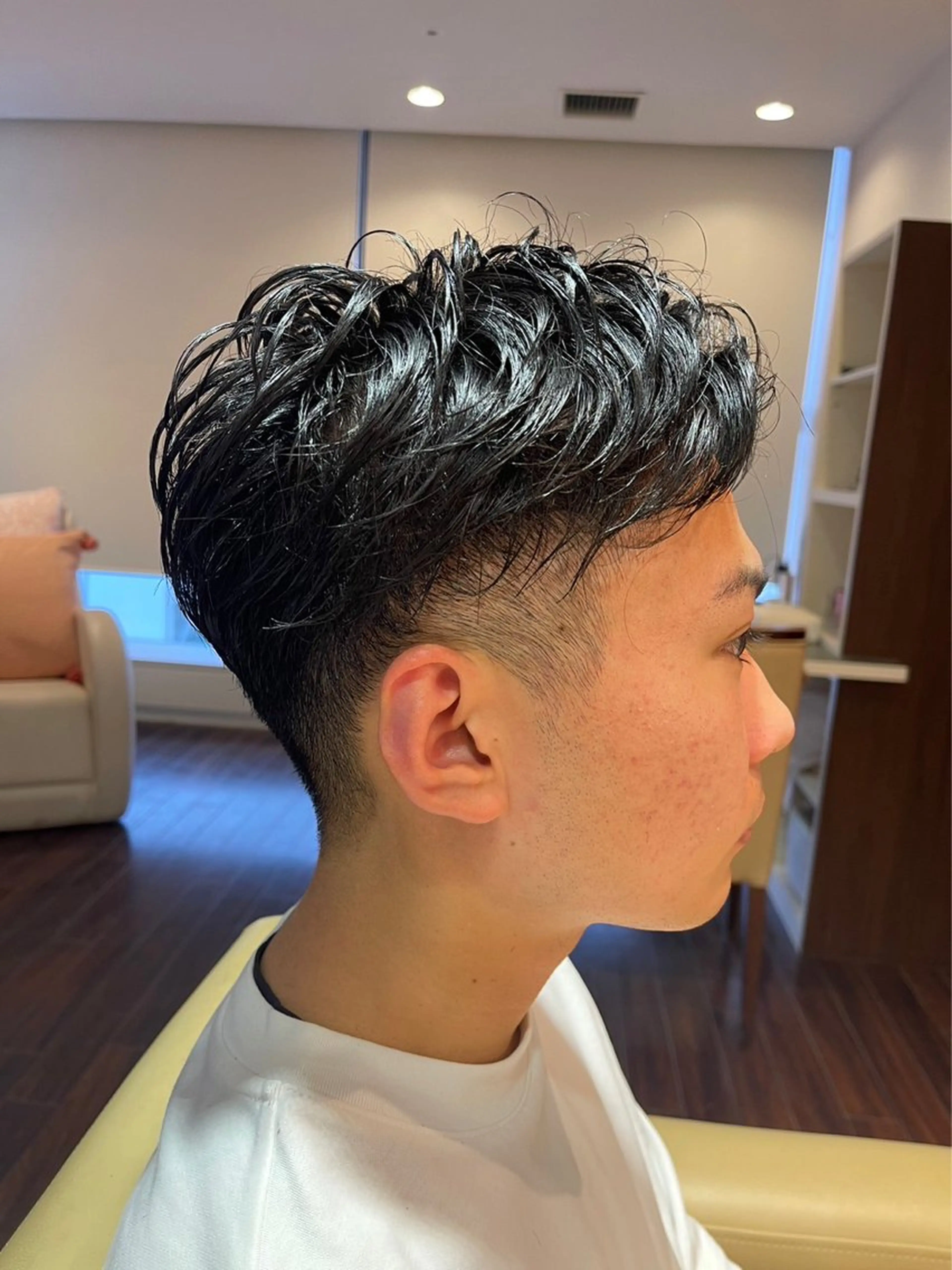 メンズ 刈り上げ 鶴﨑 美優亜のヘアスタイル