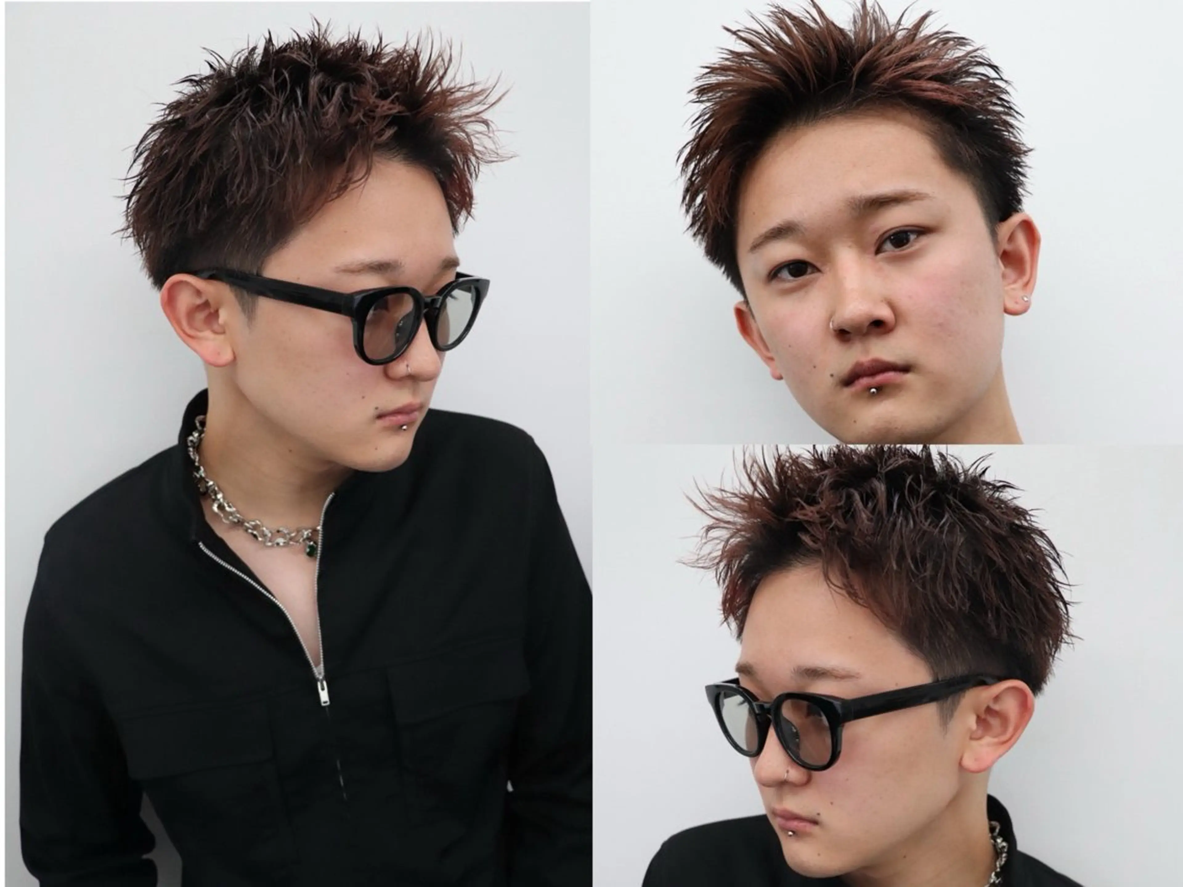 カラー パーマ メンズ カット ヘアカラー パーマ 土岐 仁/メンズ専門 パーマ特化美容師🔥のヘアスタイル