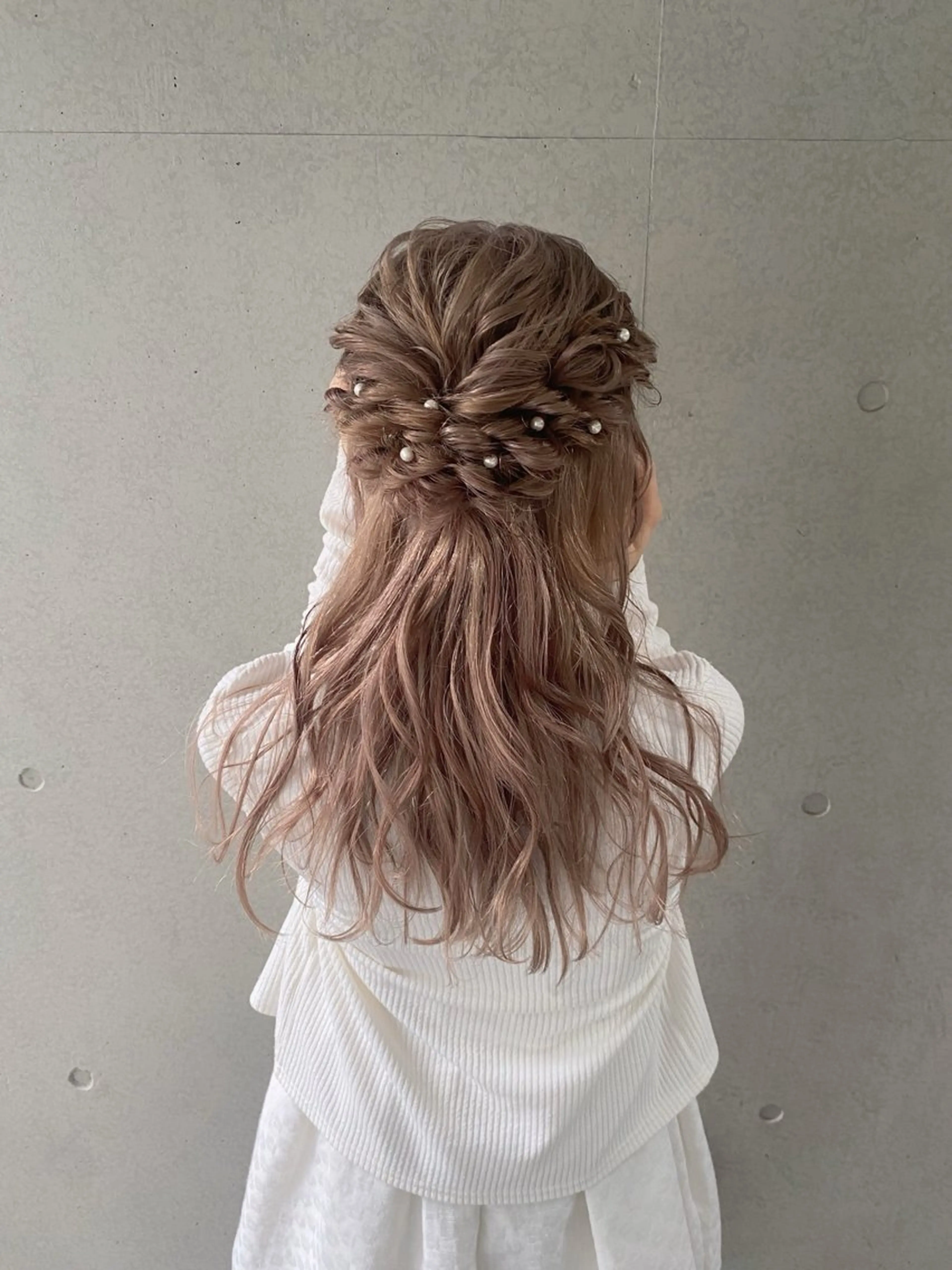 ロング 秋元 利央のヘアスタイル