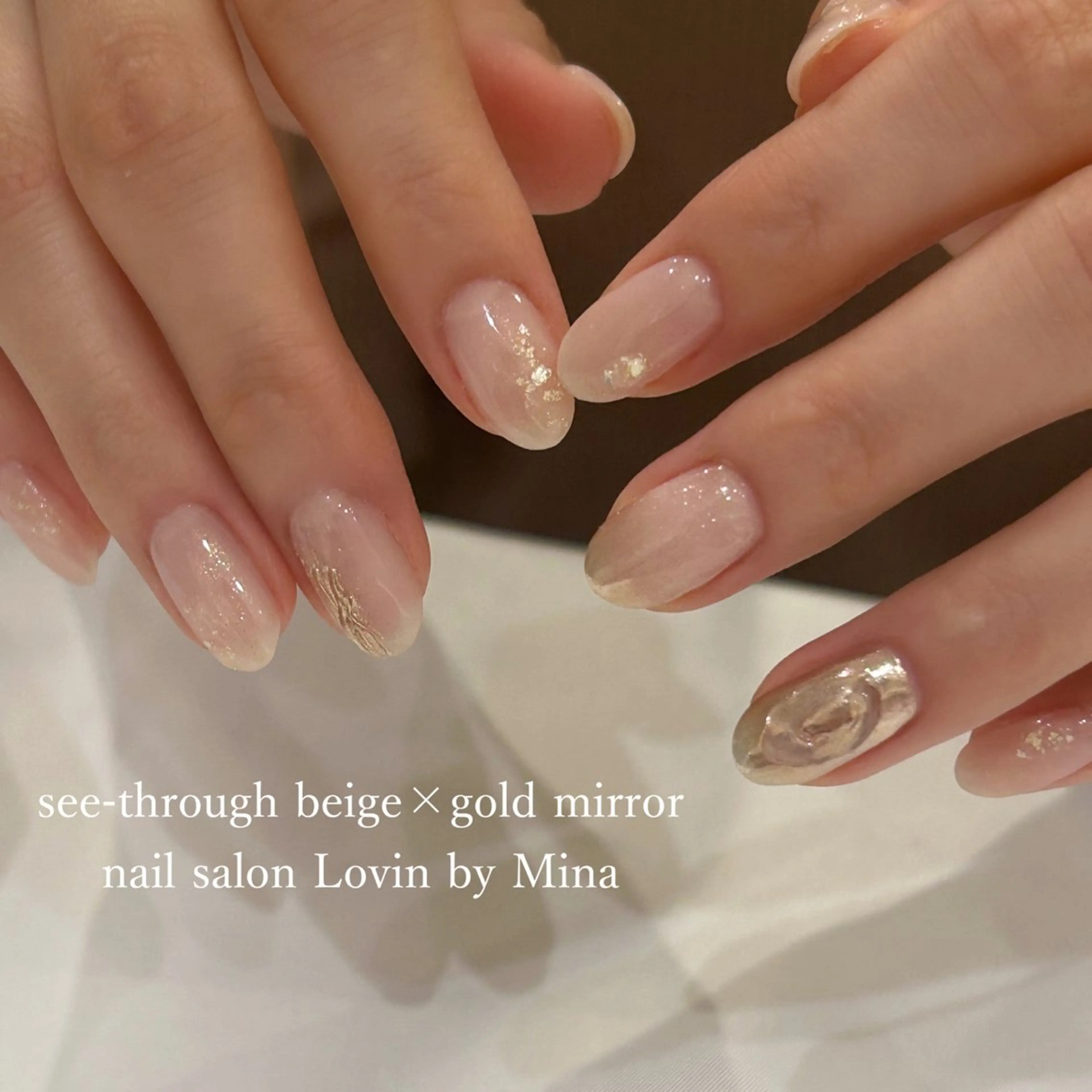 ネイル ジェルネイル マグネットネイル ミラーネイル ニュアンスネイル オフィスネイル パラジェル認定サロンk-two nail所属・k-two nailのネイルデザイン