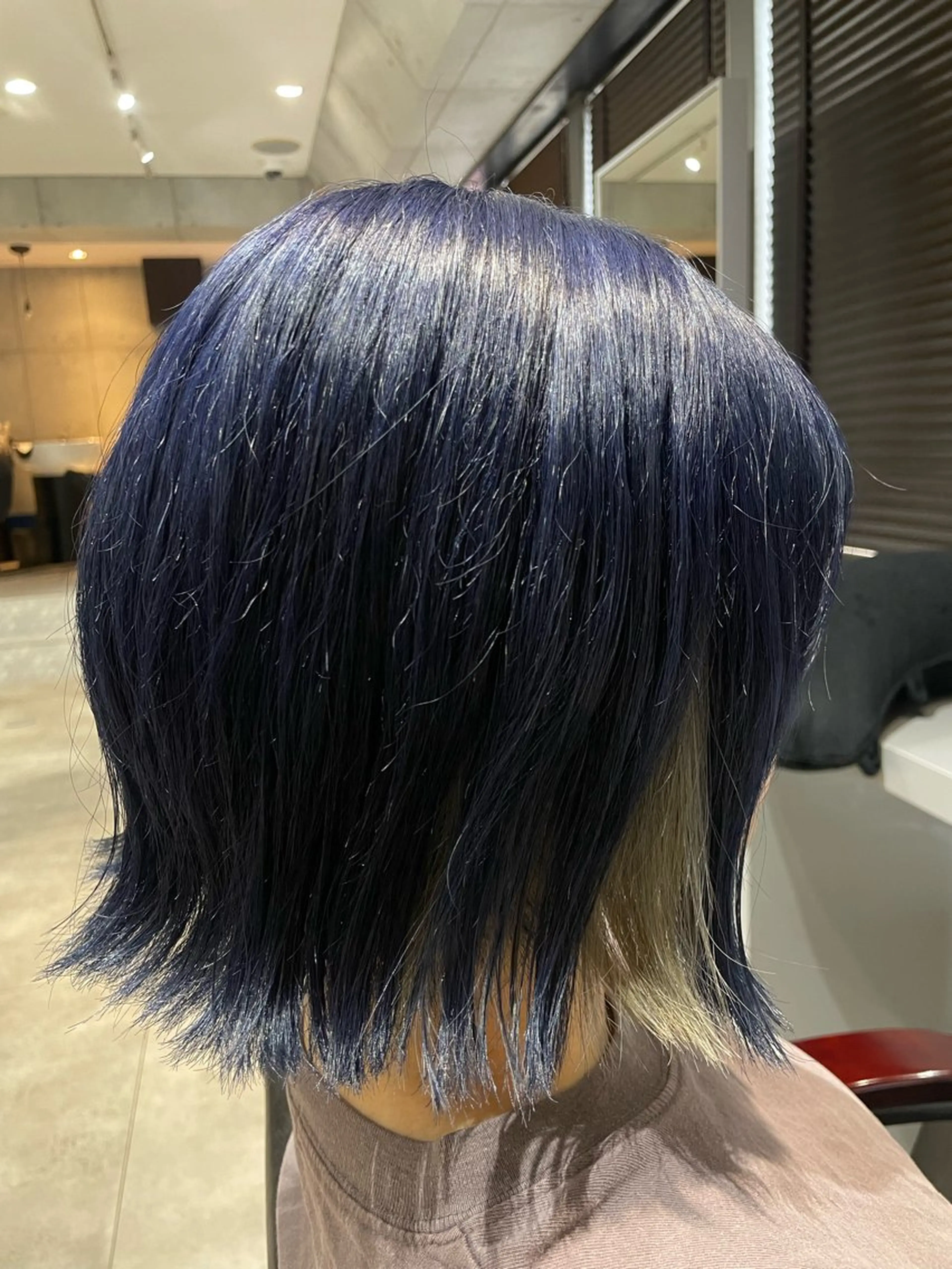 ミディアム カラー アッシュ ブルーカラー ホワイトアッシュ 😎newi池袋😎 ミタショウタのヘアスタイル