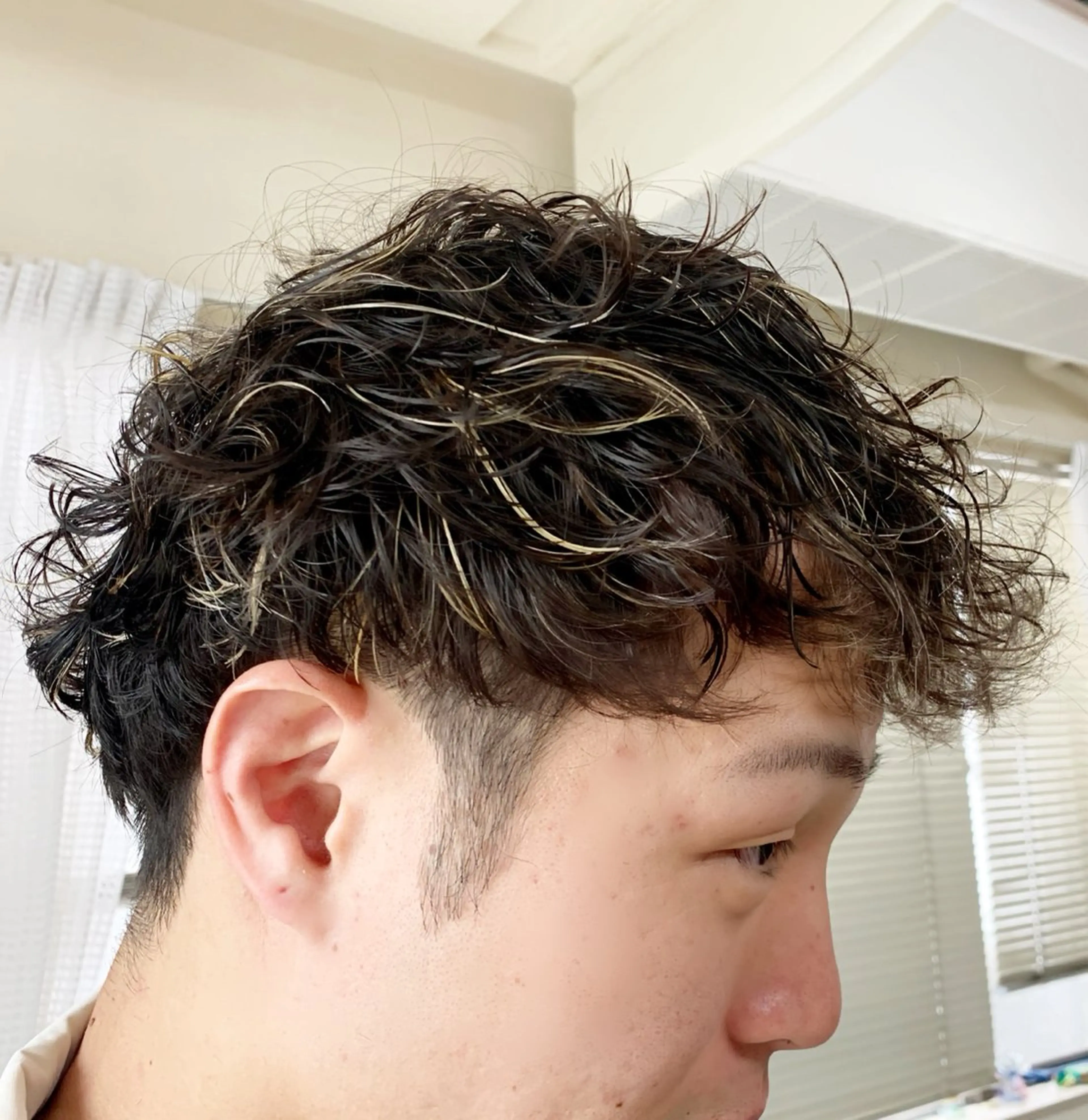 パーマ ヘアカラー パーマ 竹内 秀美のヘアスタイル