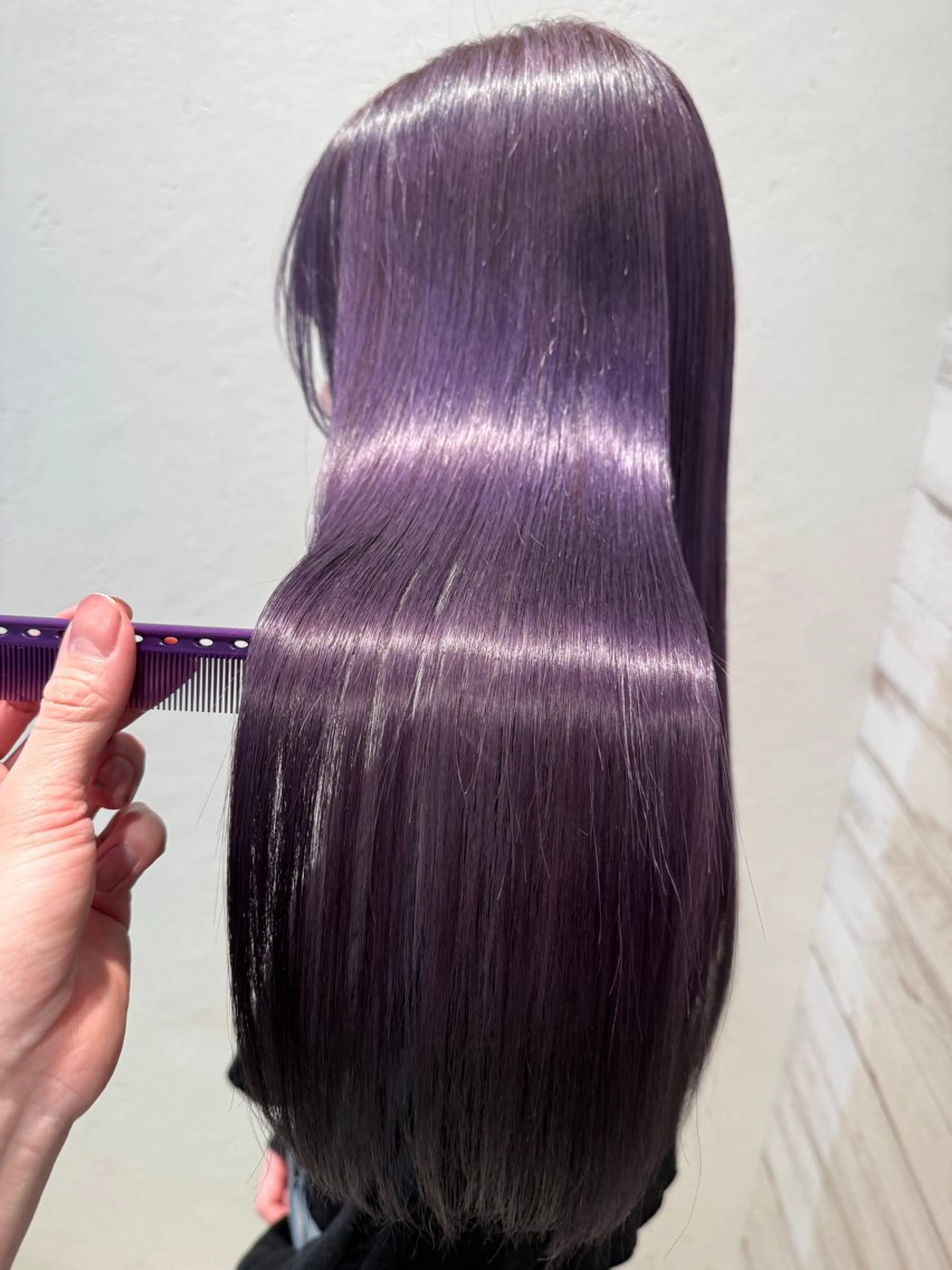 ロング カラー ブリーチ ハイトーンカラー モデル募集中🩵 かれんのヘアスタイル