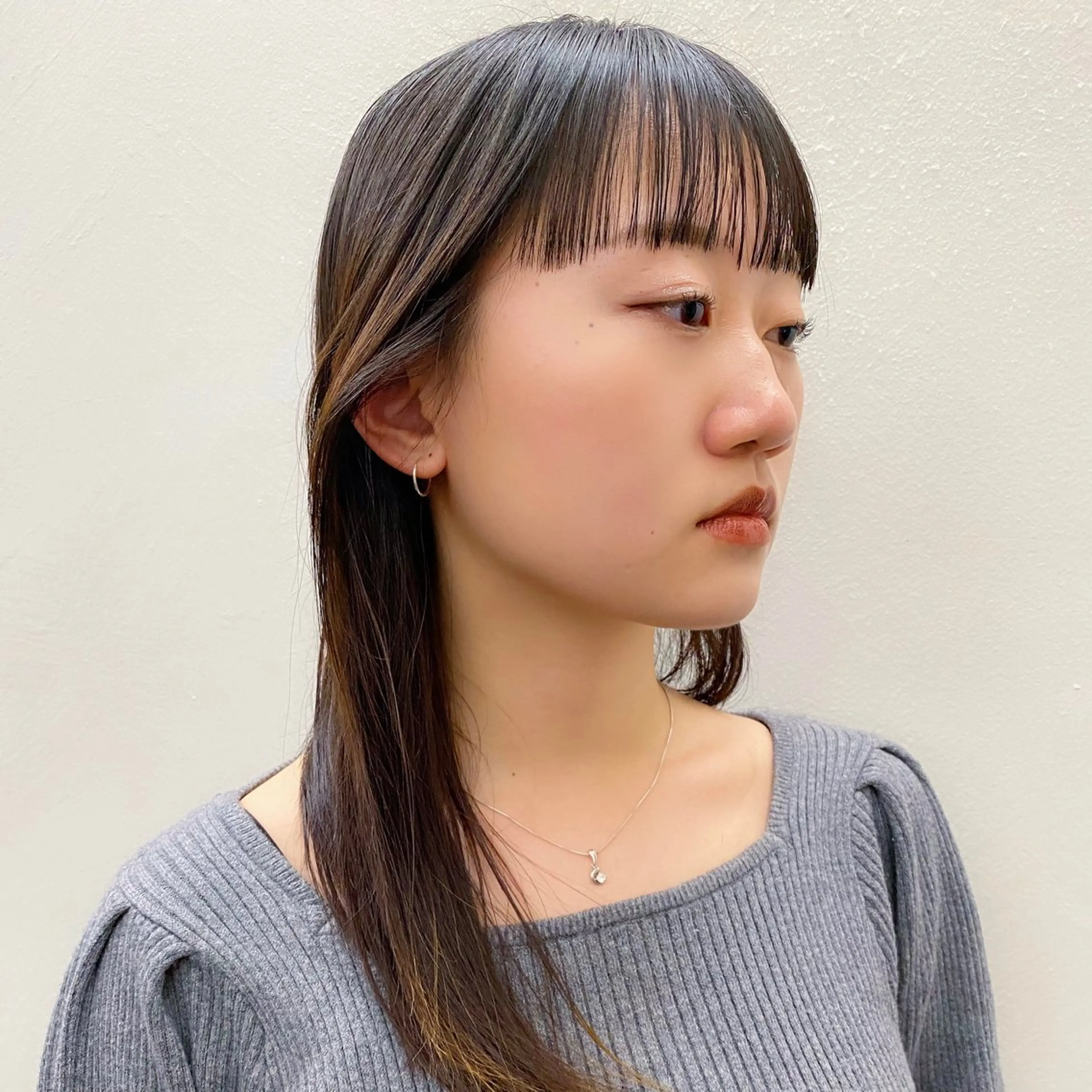 ショート カラー 似合わせレイヤー/ ニュアンスパーマ高倉のヘアスタイル