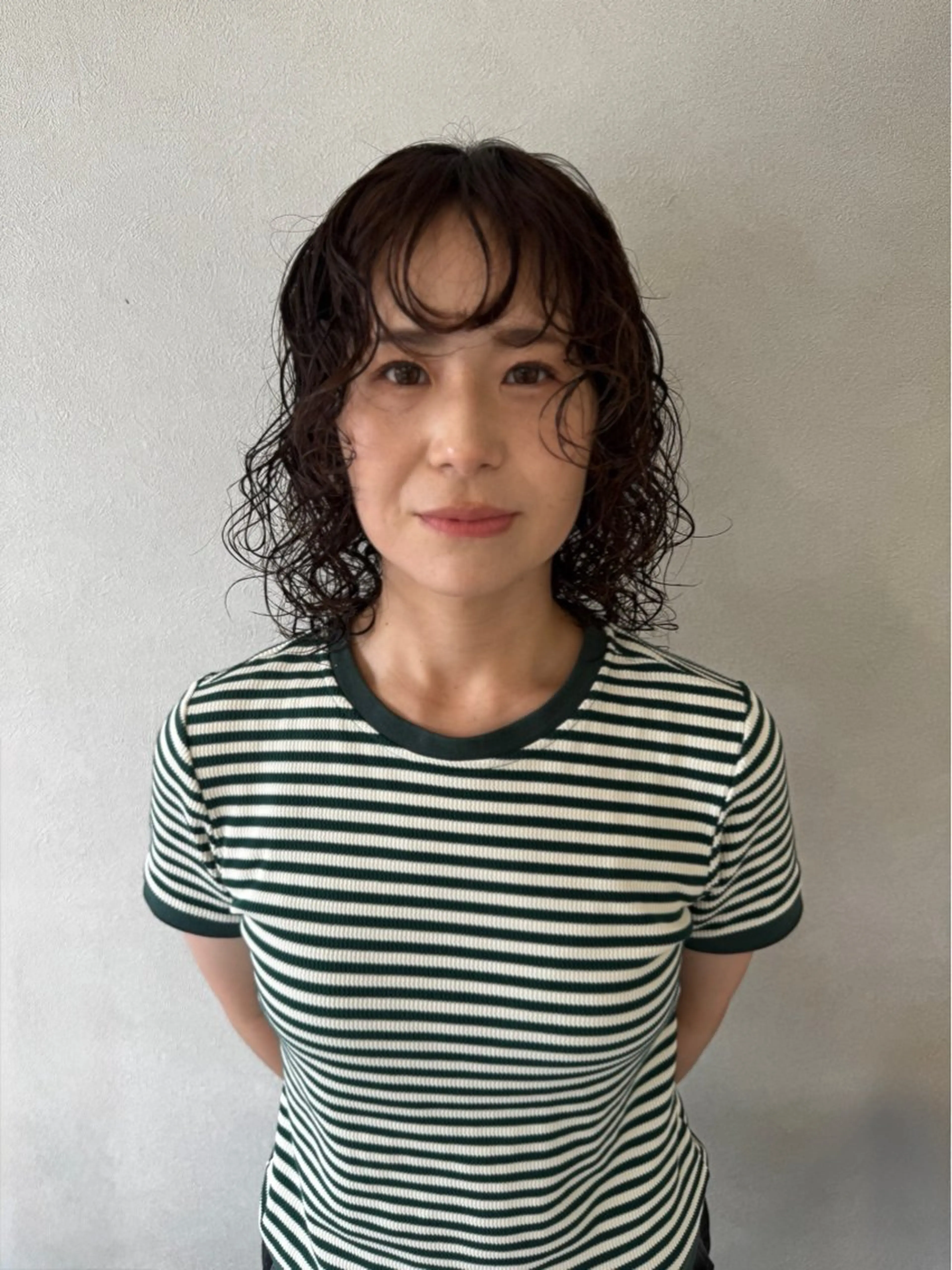 パーマ 祖慶 歩のヘアスタイル