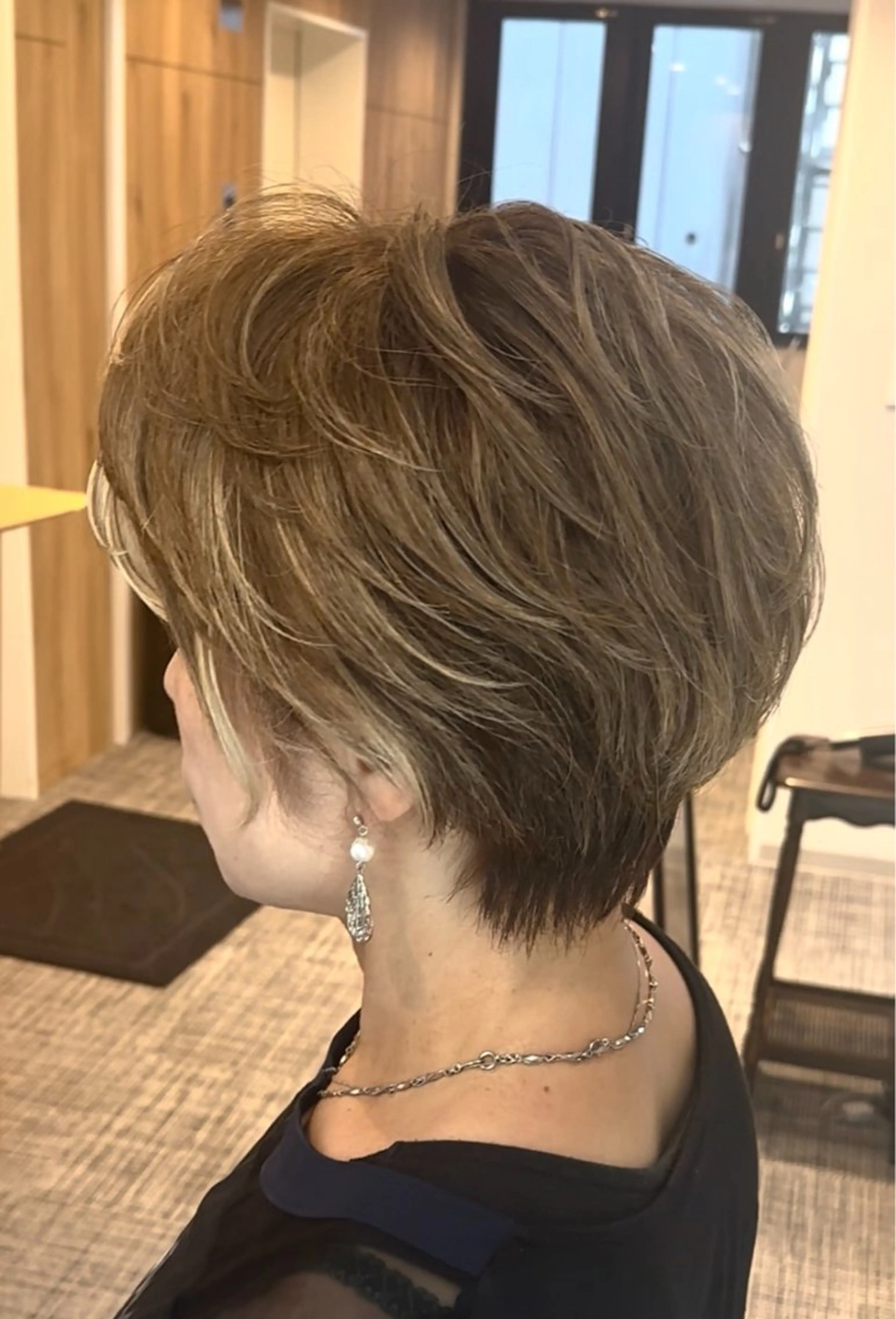 ショート カット ヘアカラー natsumi🍀艶 カラー/美髪縮毛のヘアスタイル