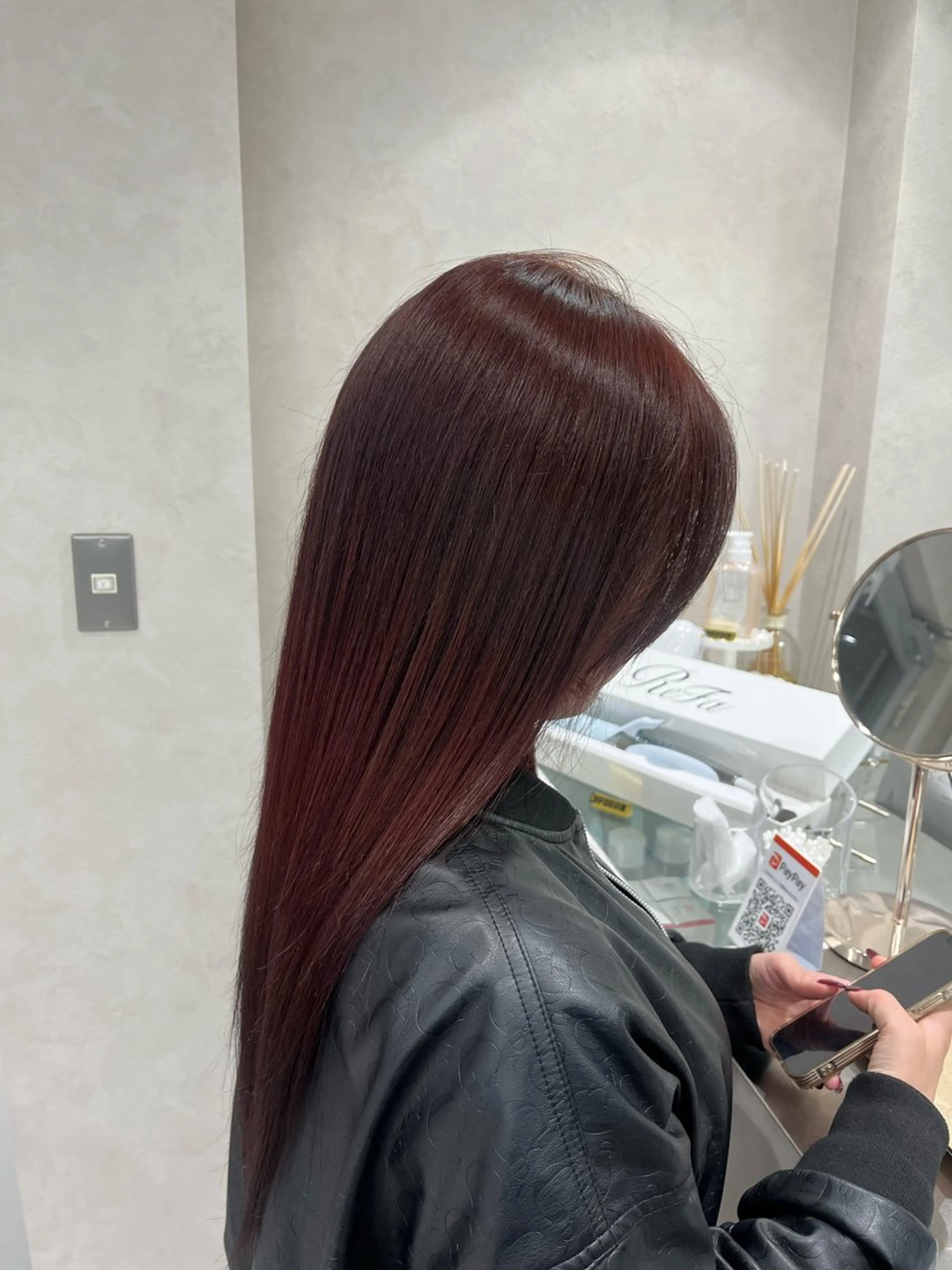 ロング カラー トリートメント 谷川が作る熊本1🥇 レイヤーカットのヘアスタイル