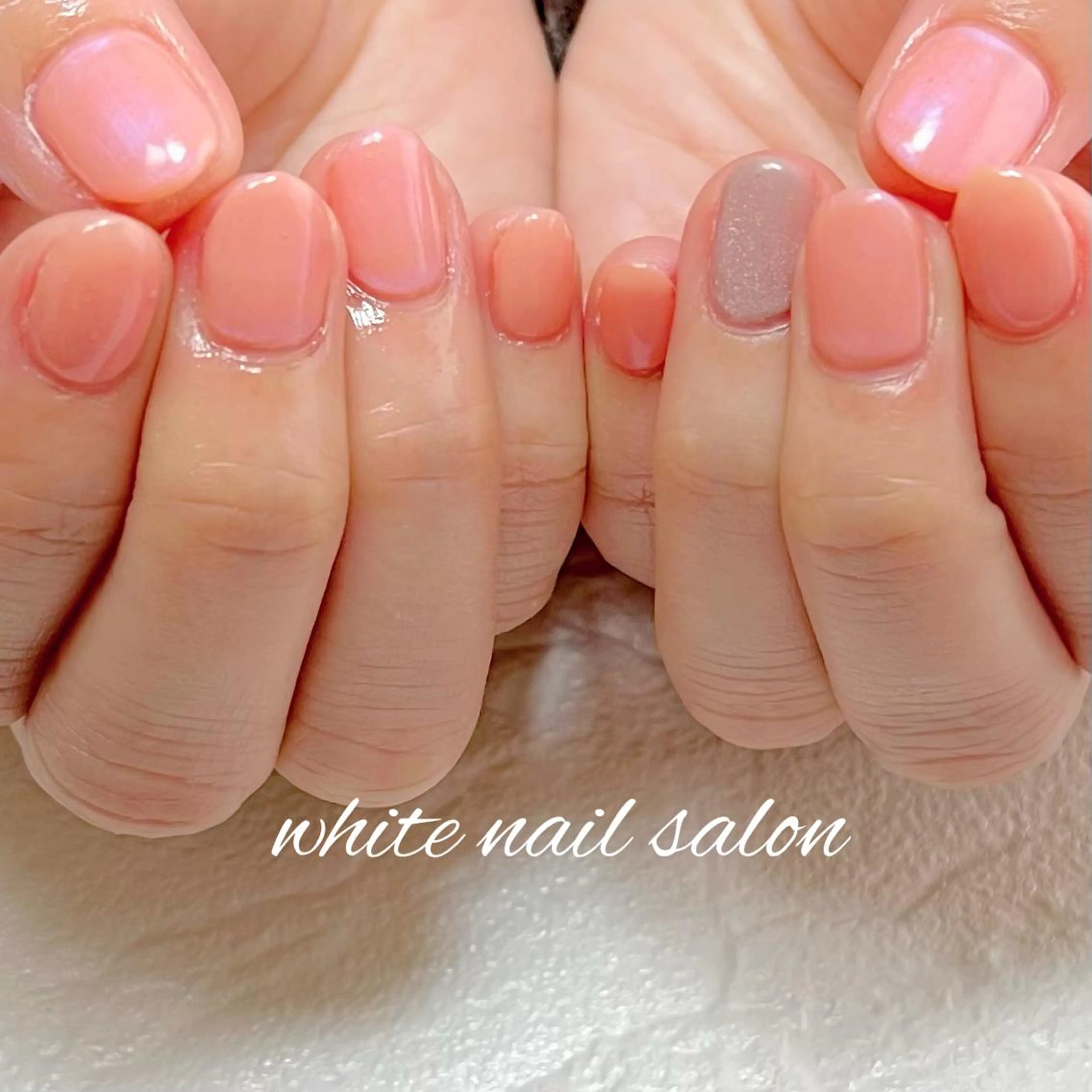 ネイル フットネイル ジェルネイル ハードジェル ラメ(グリッター) 持ち込み white nail salonのネイルデザイン
