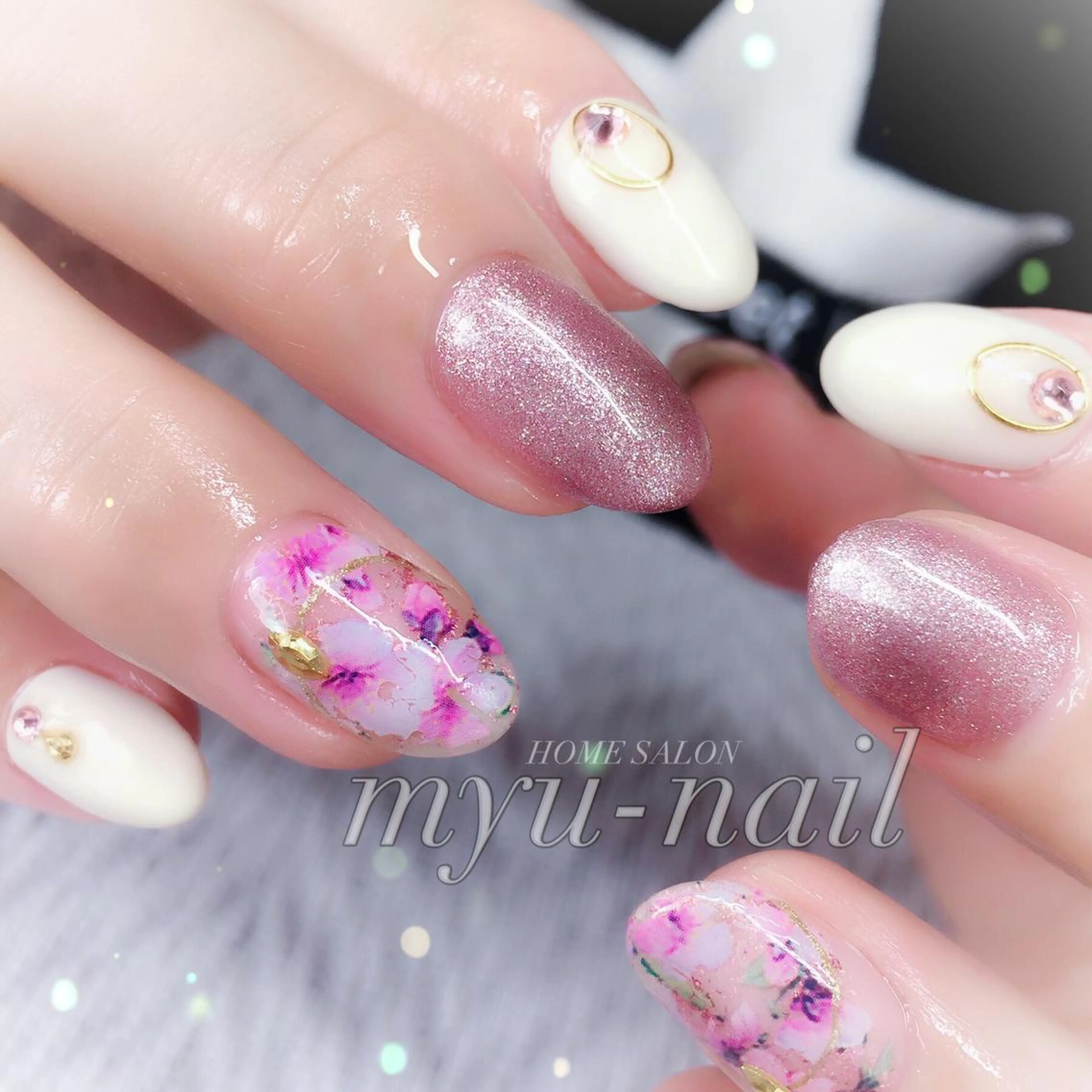 ネイル ホームサロン myu-nailのネイルデザイン
