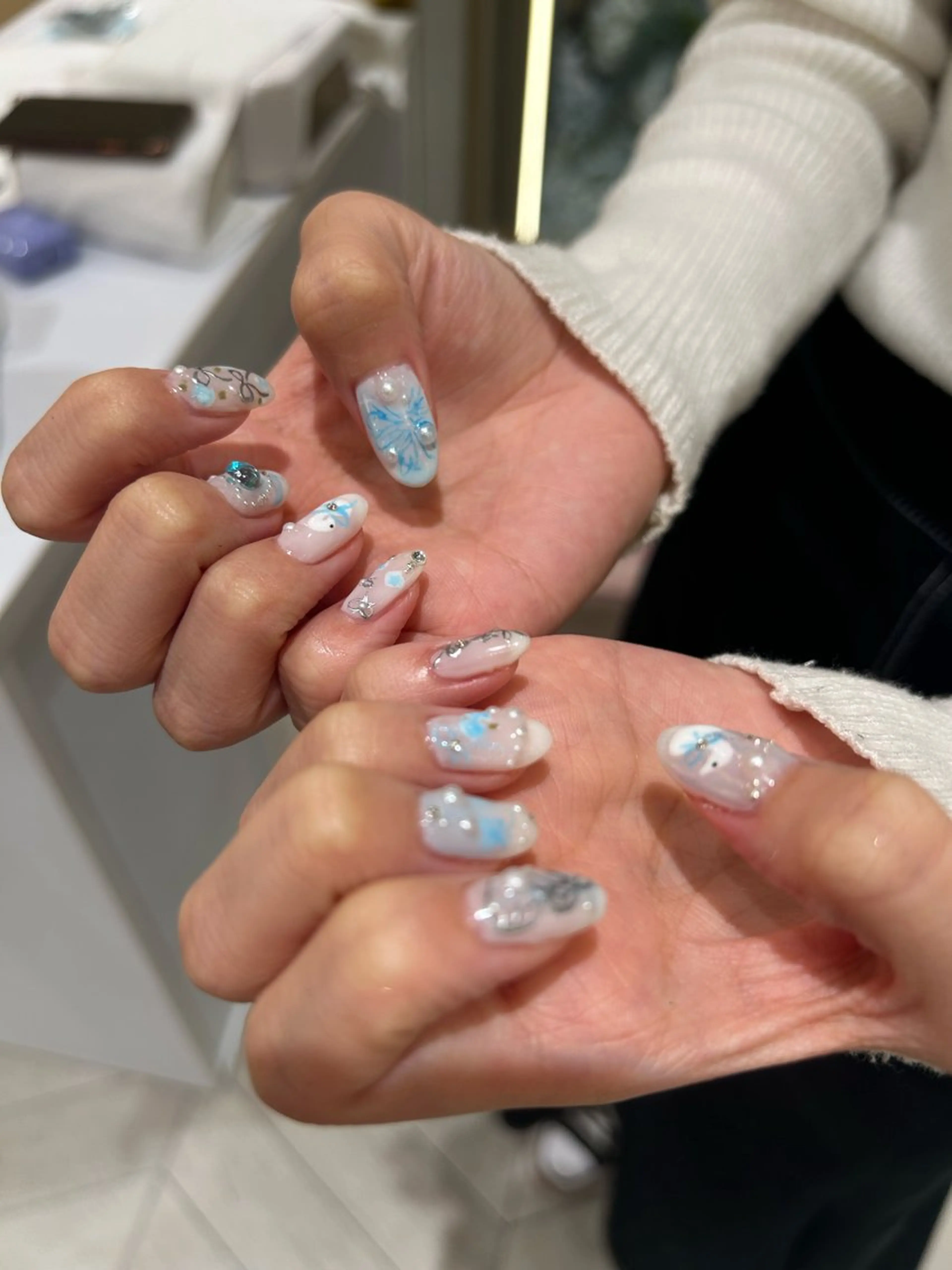 ネイル ꪆৎ垢抜け眉 ྀི ワカナ♩岐阜の眉毛・アイブロウイメージ