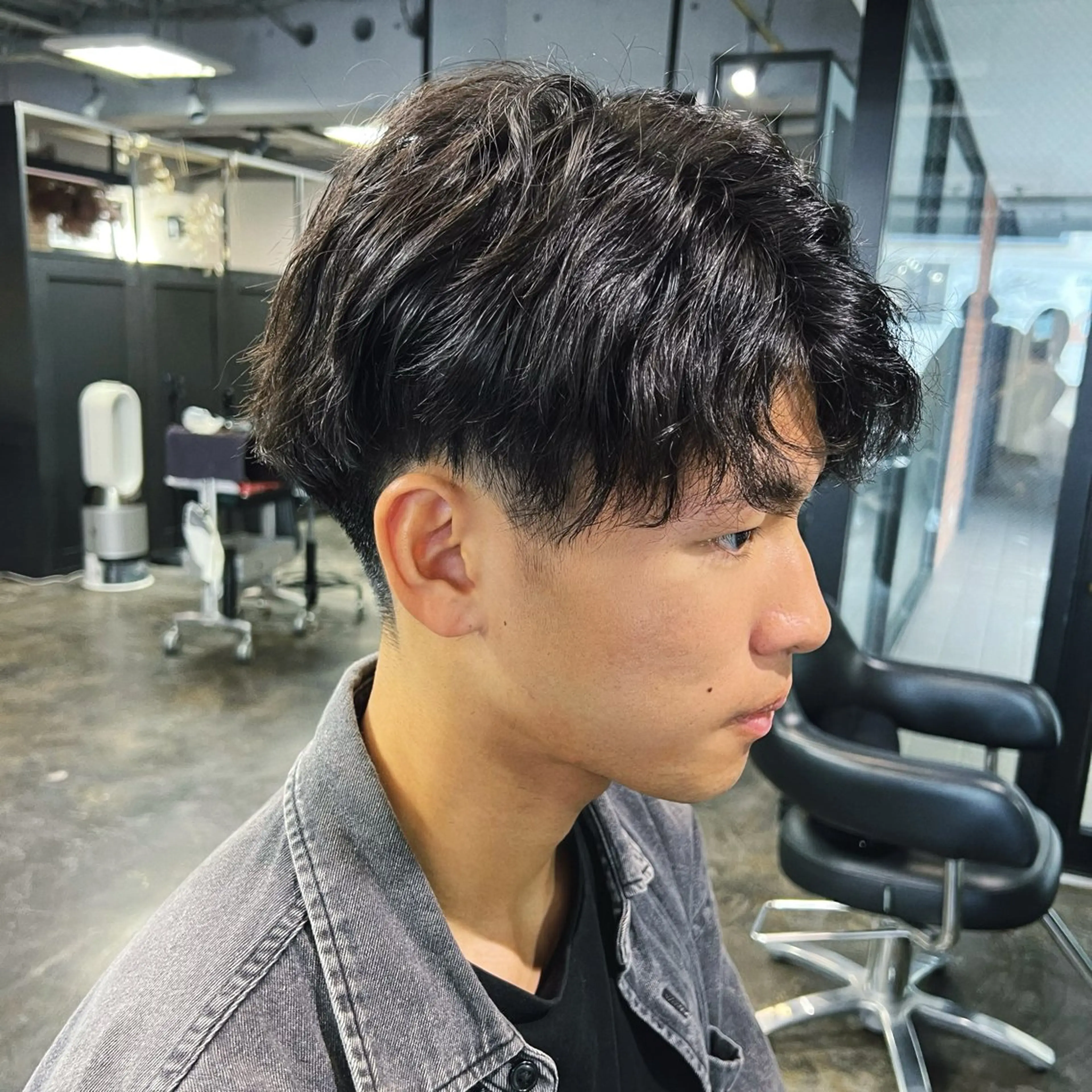 パーマ メンズ 💘札幌クロスパーマ 髪質改善💘rinaのマツエク・マツパデザイン