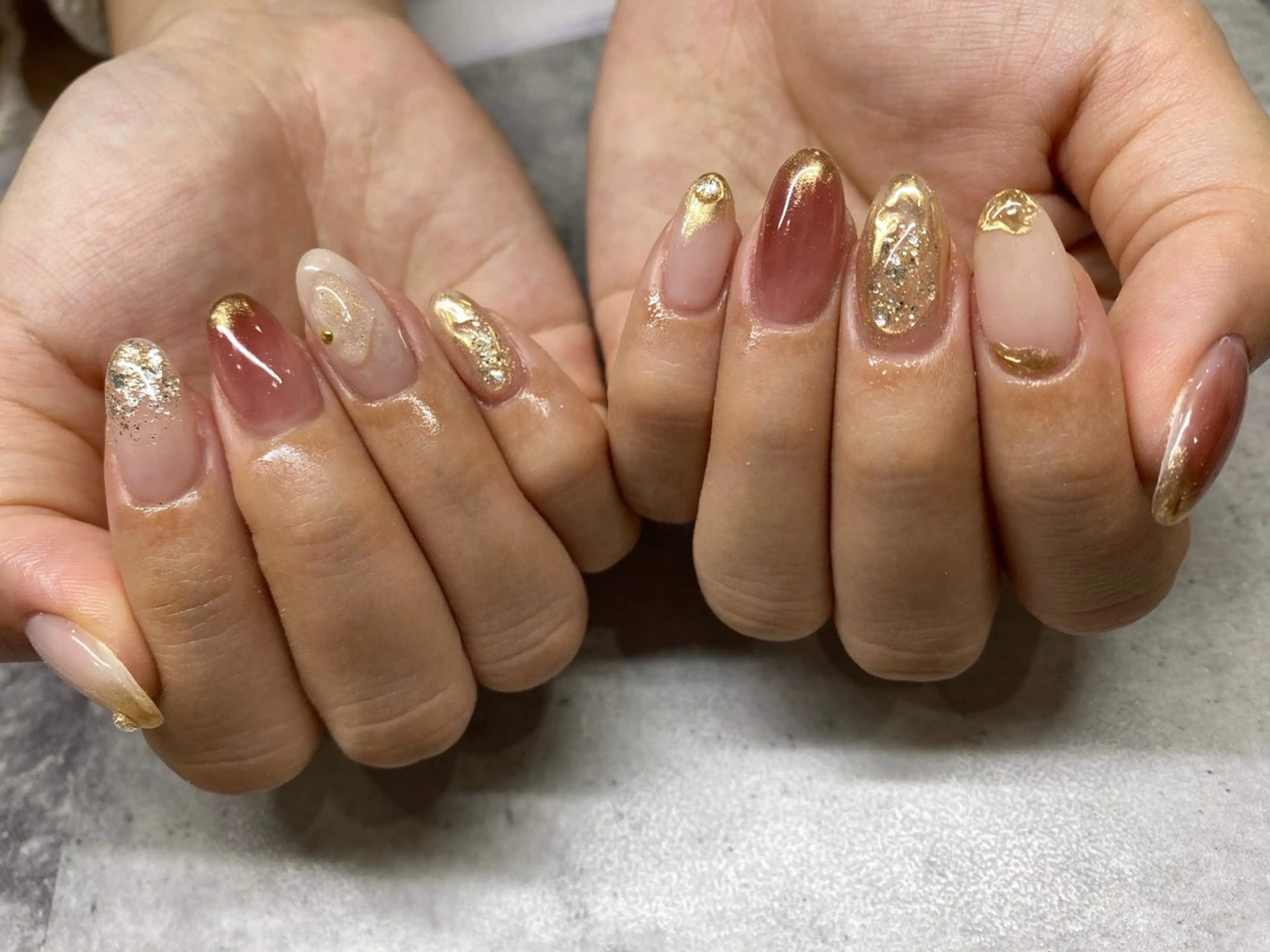 ネイル ハンドネイル アトリエAIHA★ フィルイン推奨サロンのネイルデザイン