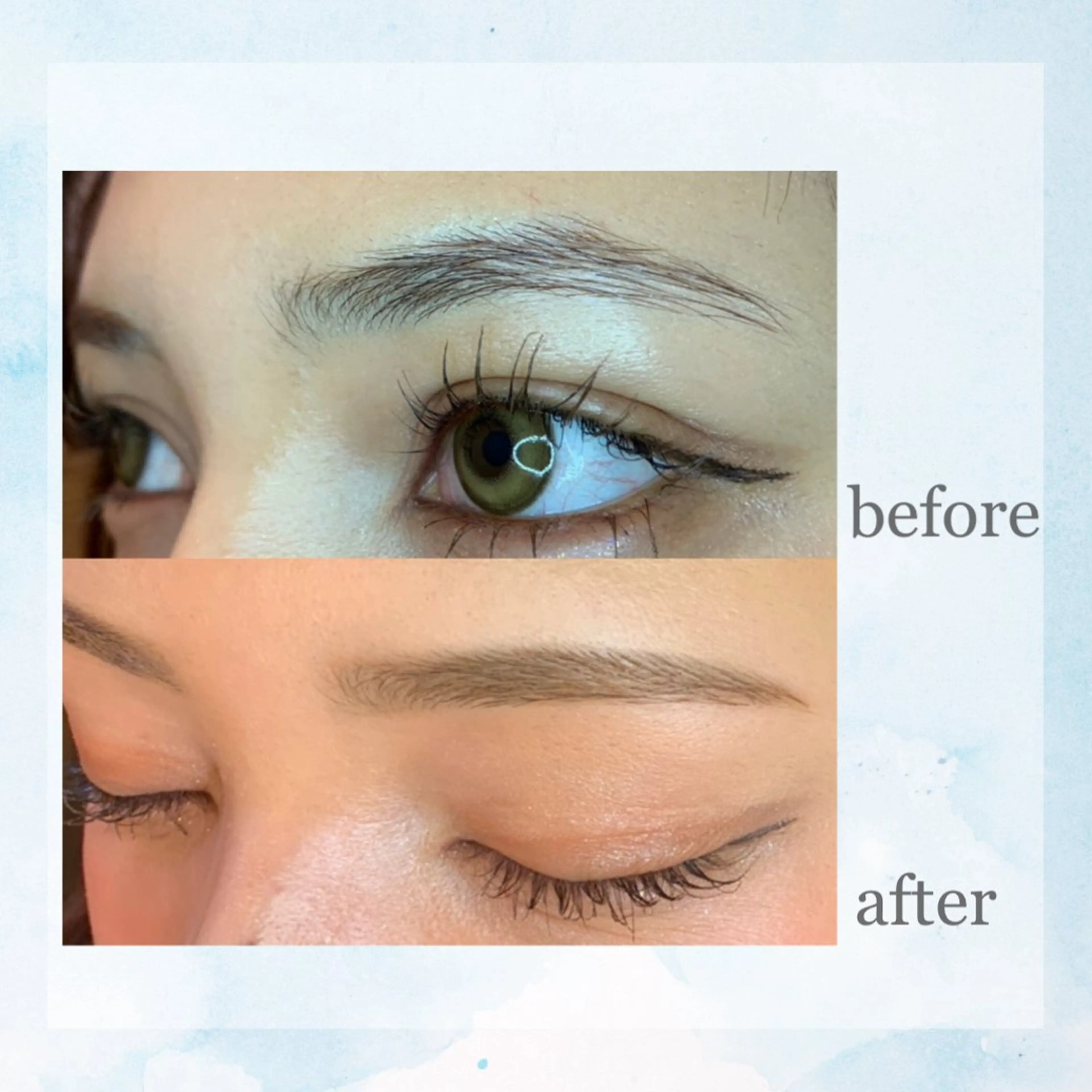 アイブロウ salon de blue所属・salon de blue五反田 土屋のマツエク・マツパデザイン