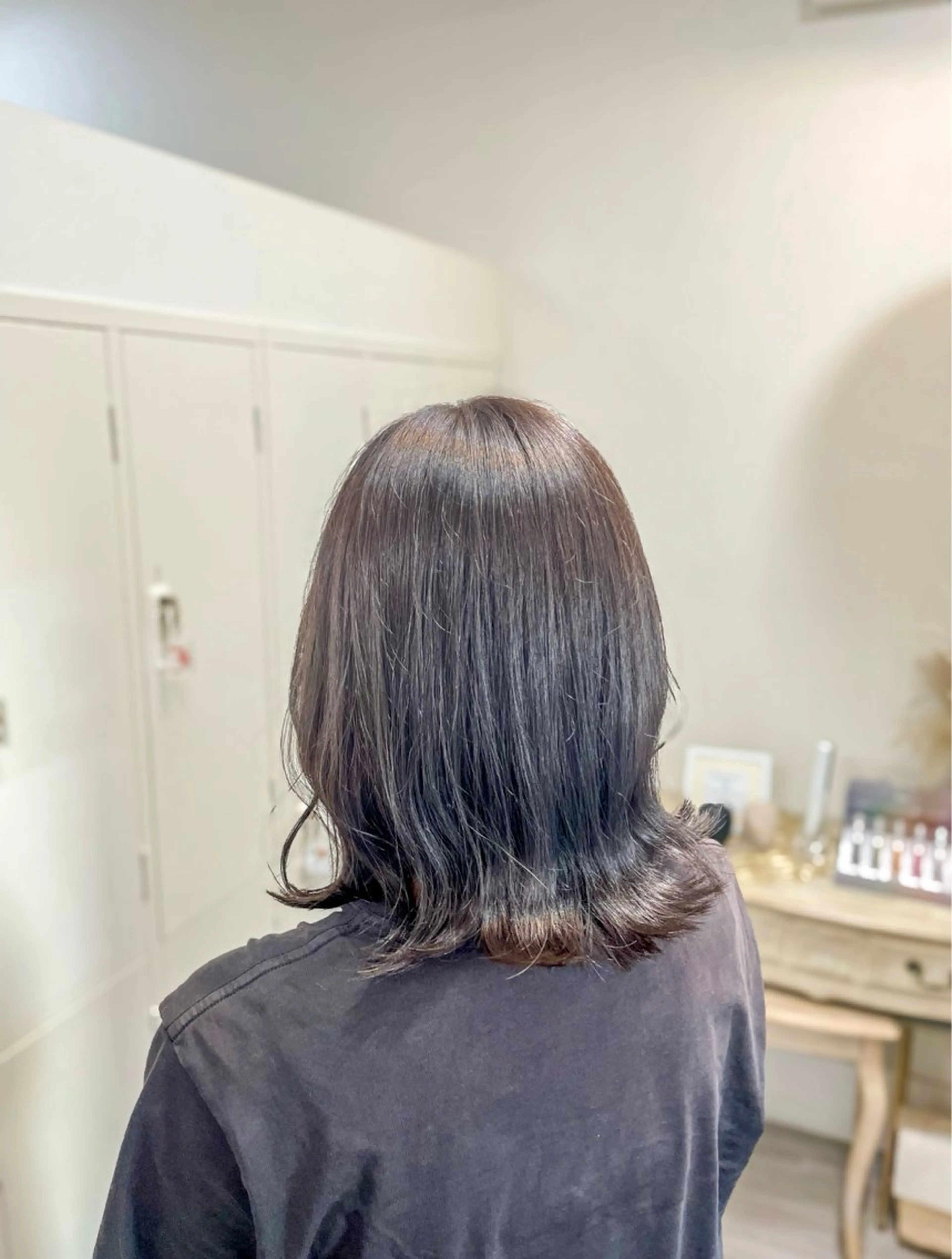 ミディアム カラー ROCCAhair 谷山陸のヘアスタイル