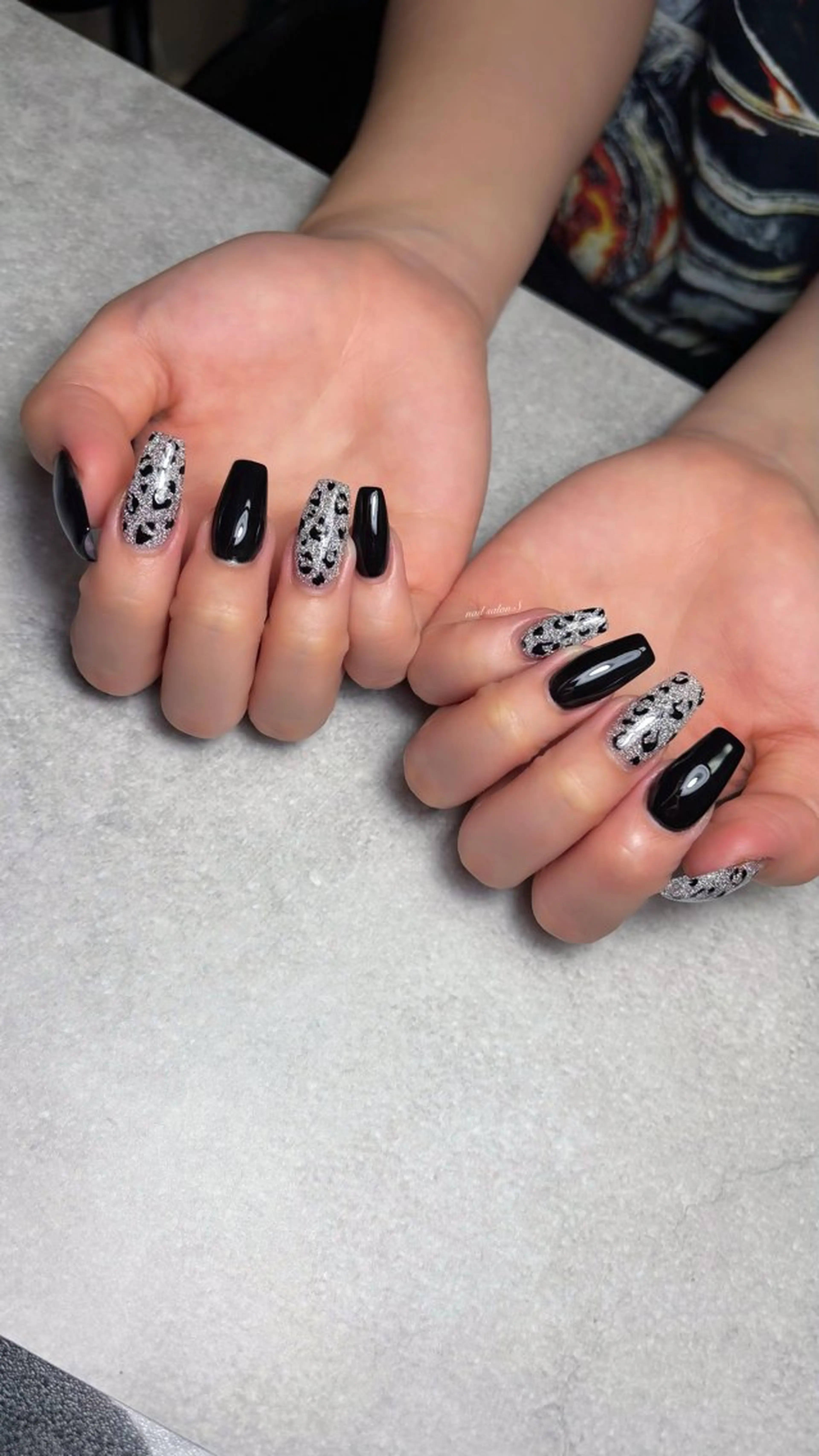 ネイル アニマル柄 ジェルネイル スカルプネイル ハンドネイル 関山 志乃のネイルデザイン