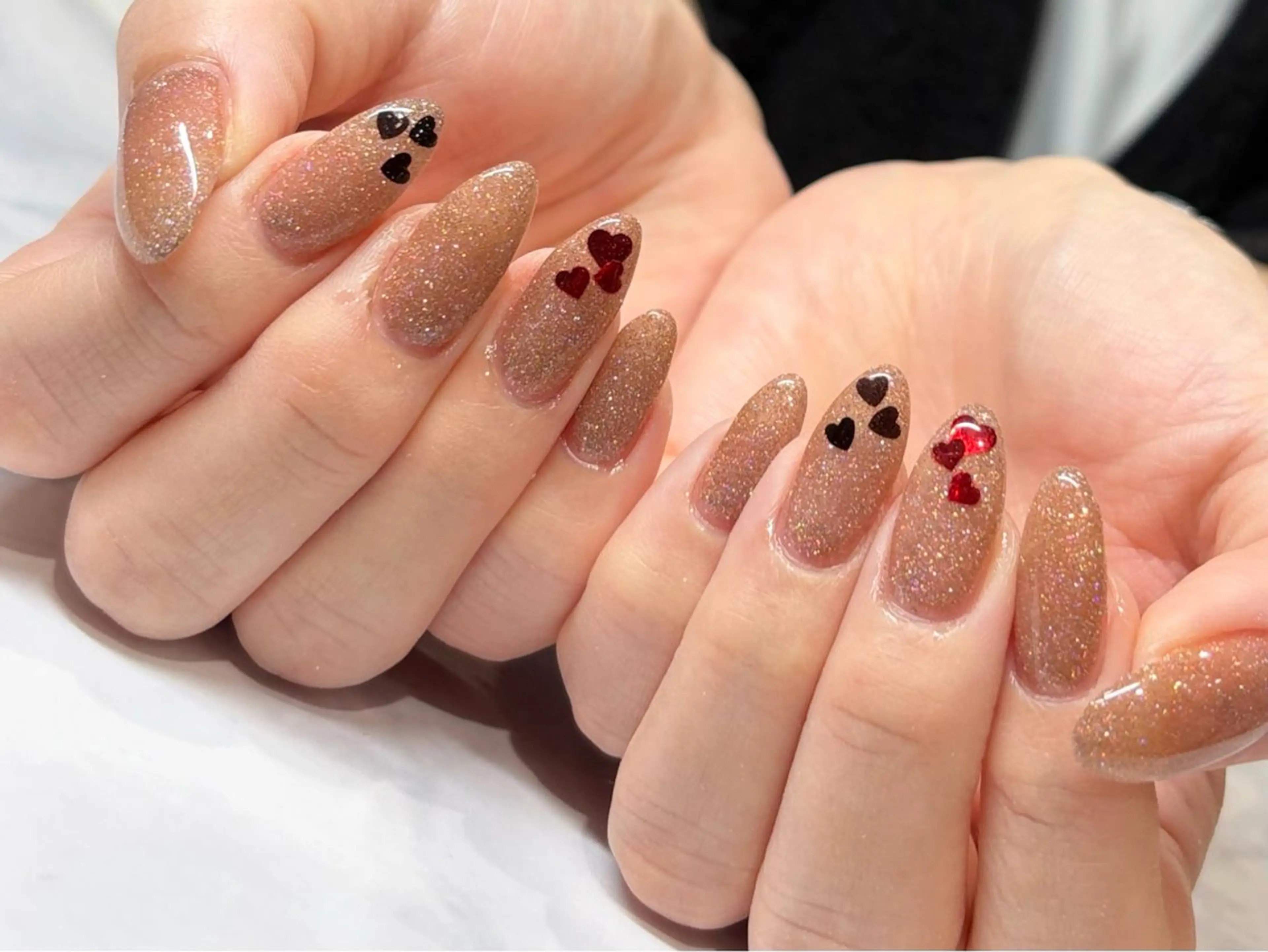 ネイル フラッシュネイル ラメ(グリッター) ハンドネイル RMS  nail miwakoのネイルデザイン