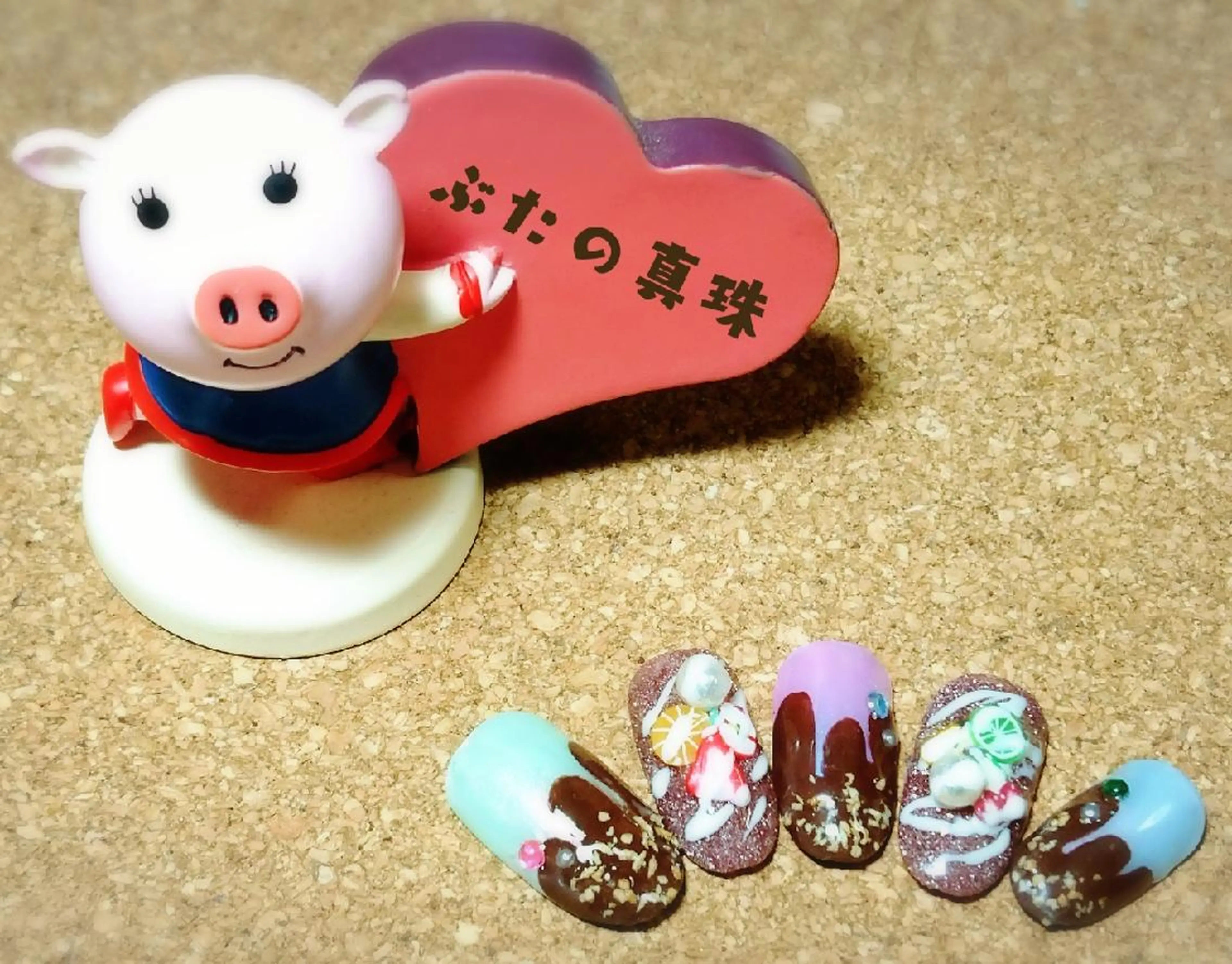 ネイル ハンドネイル 林 珠里のネイルデザイン