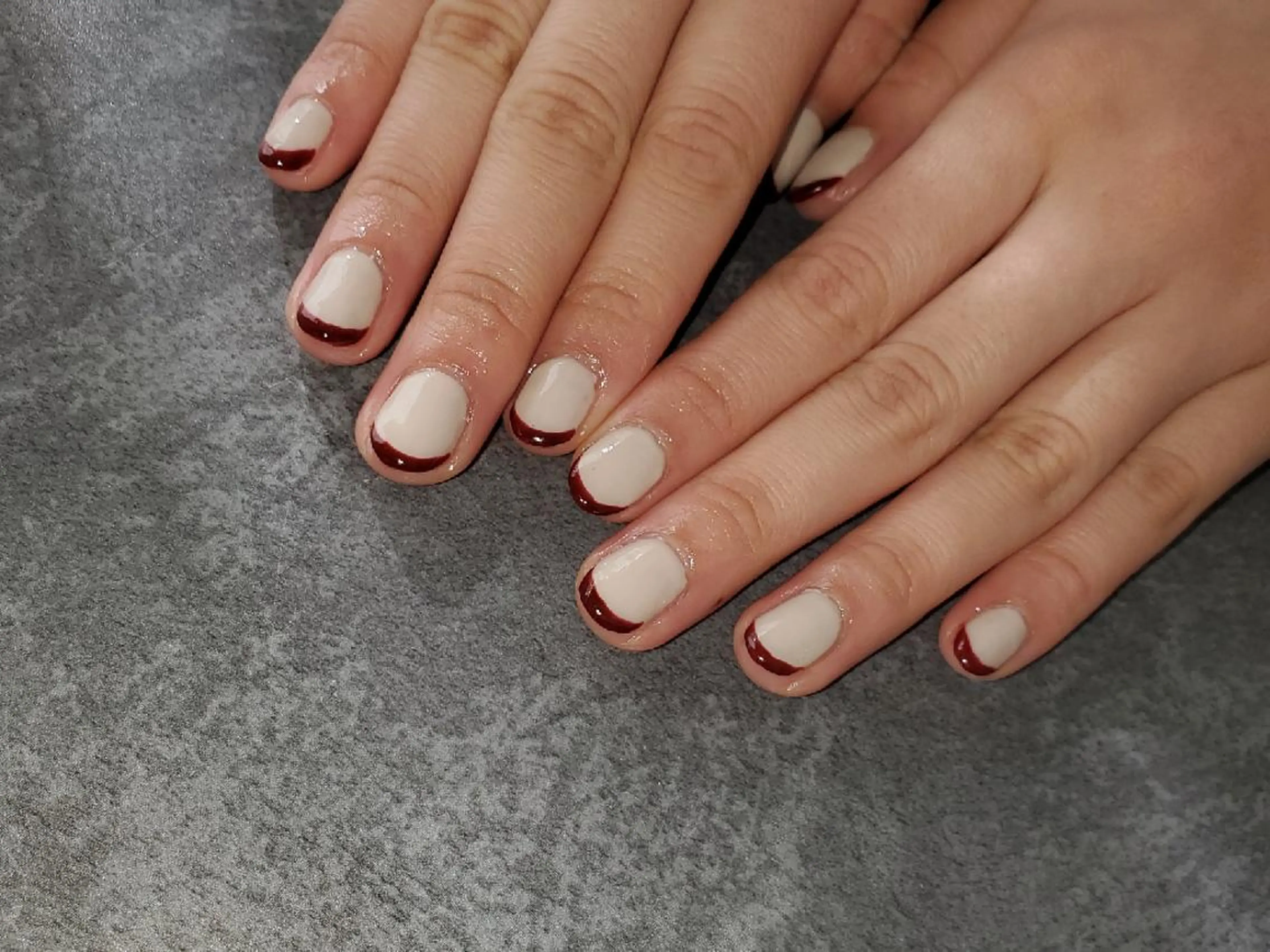 ネイル フレンチネイル Lea,Nail所属・松橋 愛のネイルデザイン