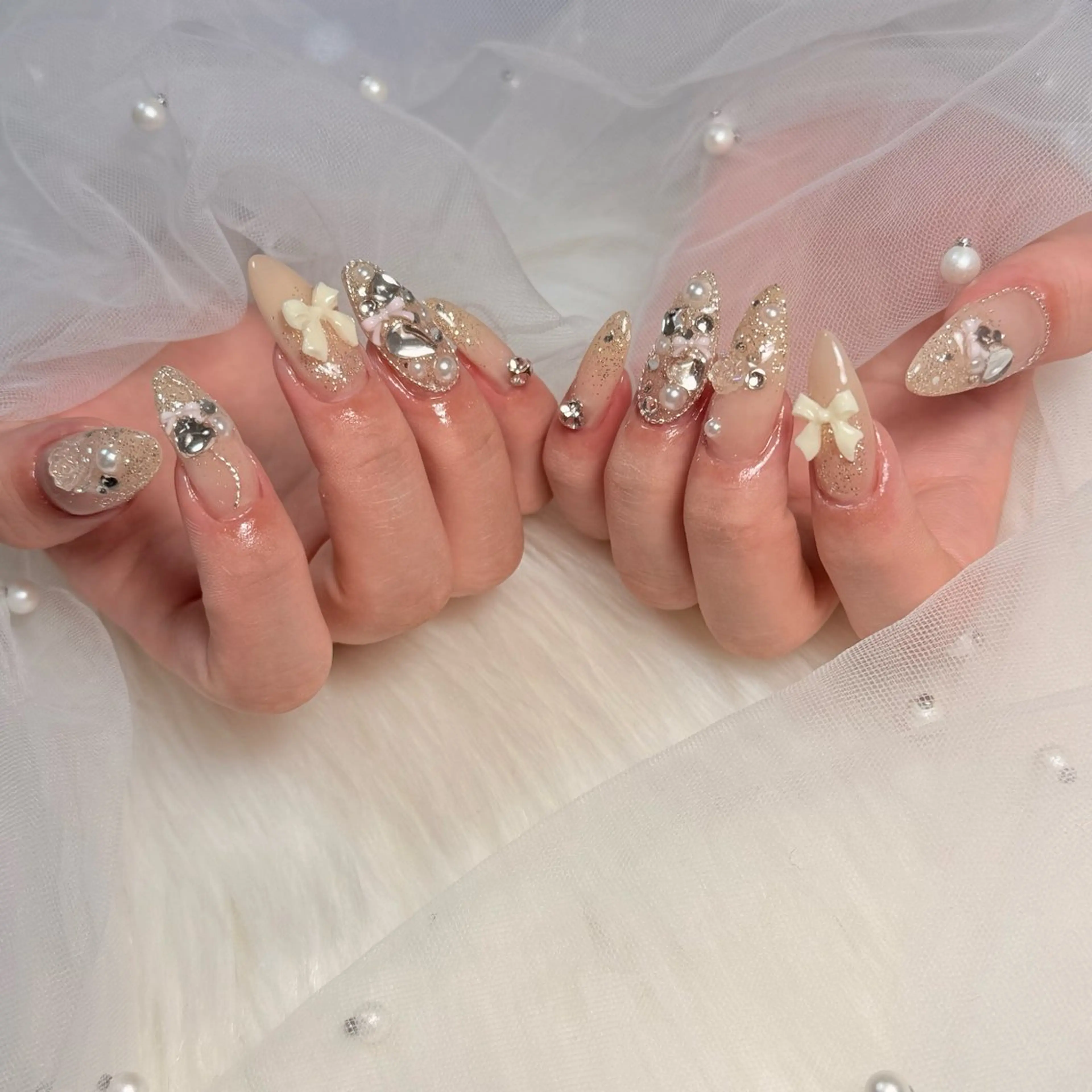 ミディアム ハンドネイル 🌹Belle Nail🌹のネイルデザイン