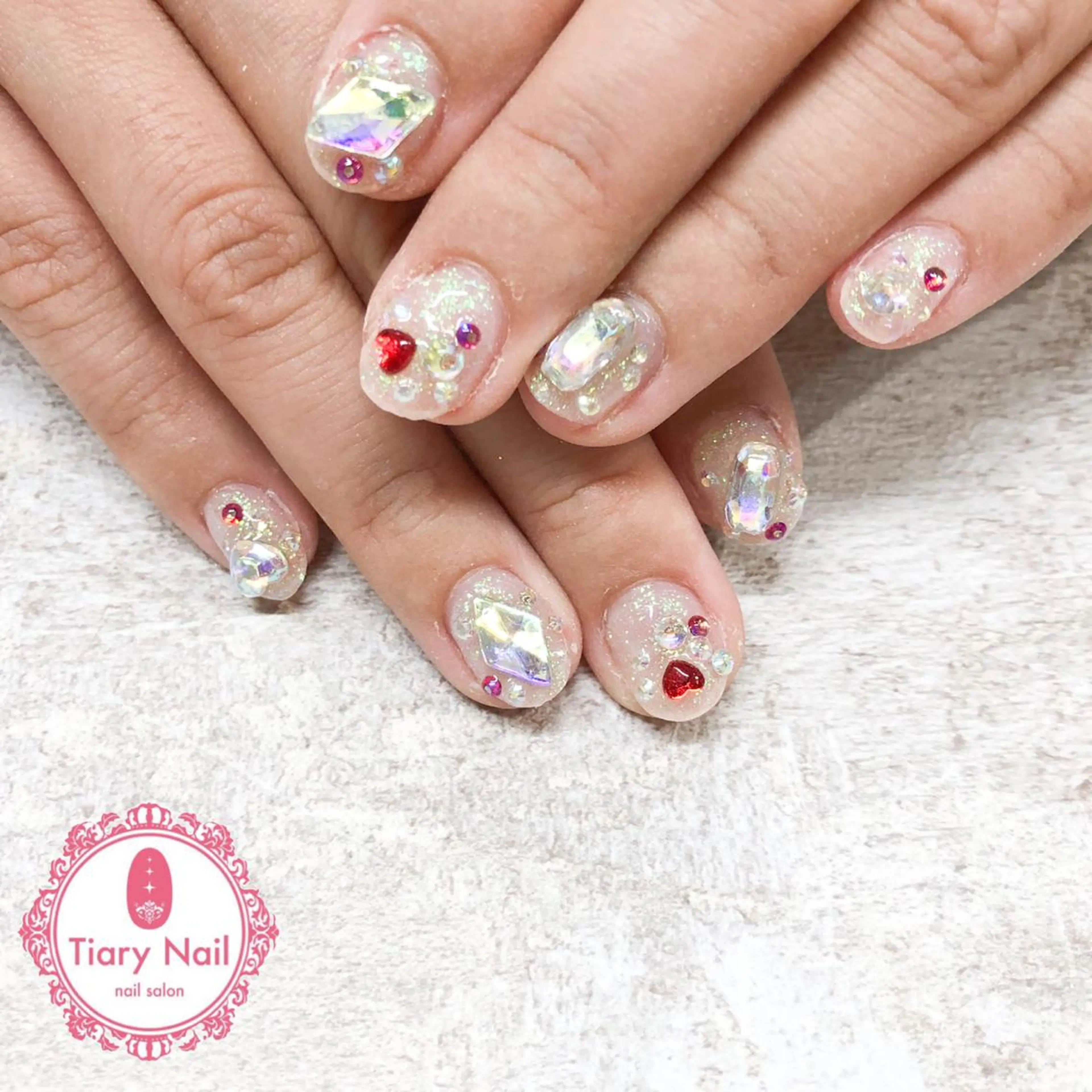 ネイル tiarynail K K🐼のネイルデザイン