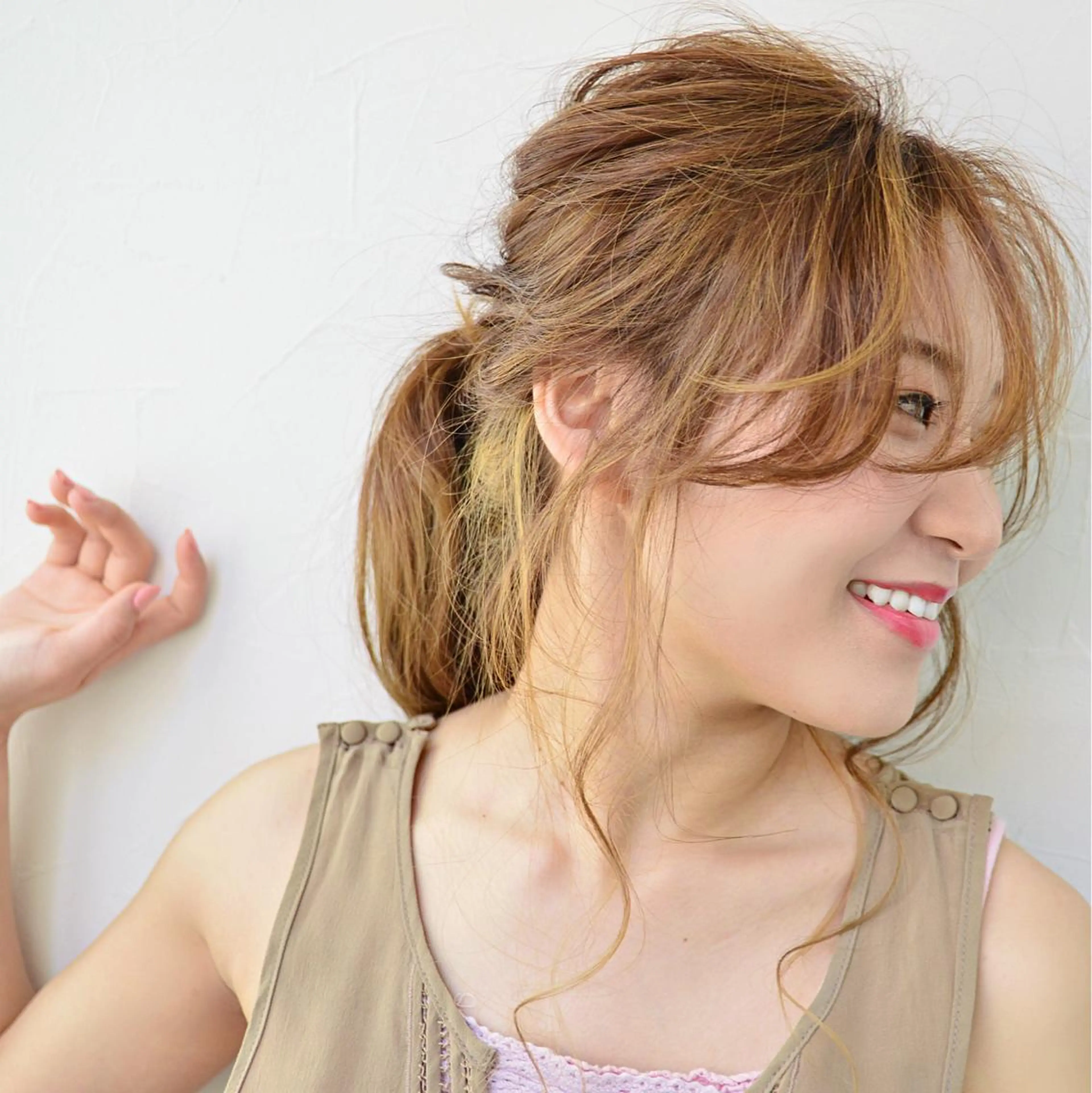 ロング カラー ヘアアレンジ 花井 啓好のヘアスタイル