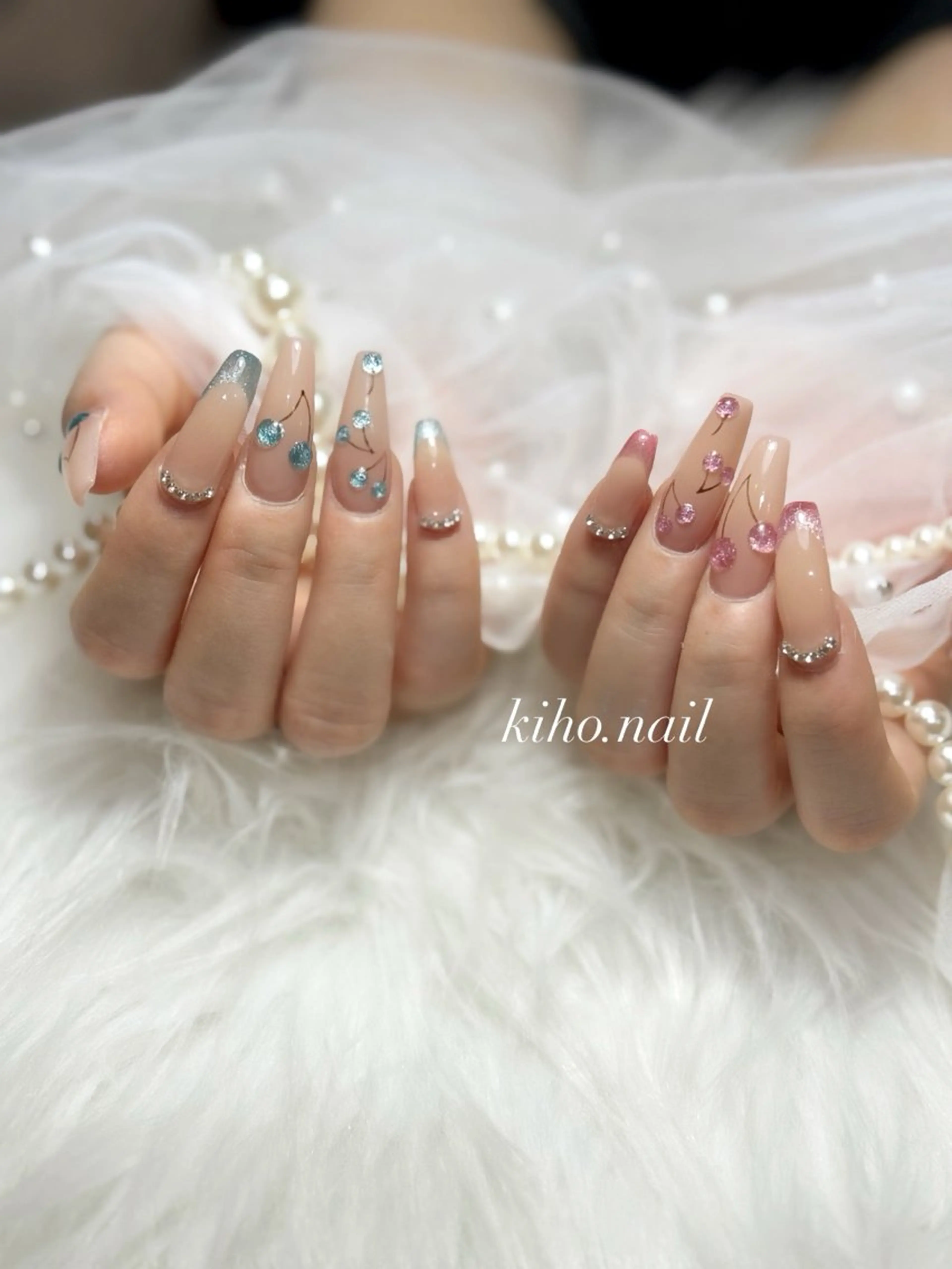 ネイル ハンドネイル KIHO 【週一深夜ネイル】のネイルデザイン