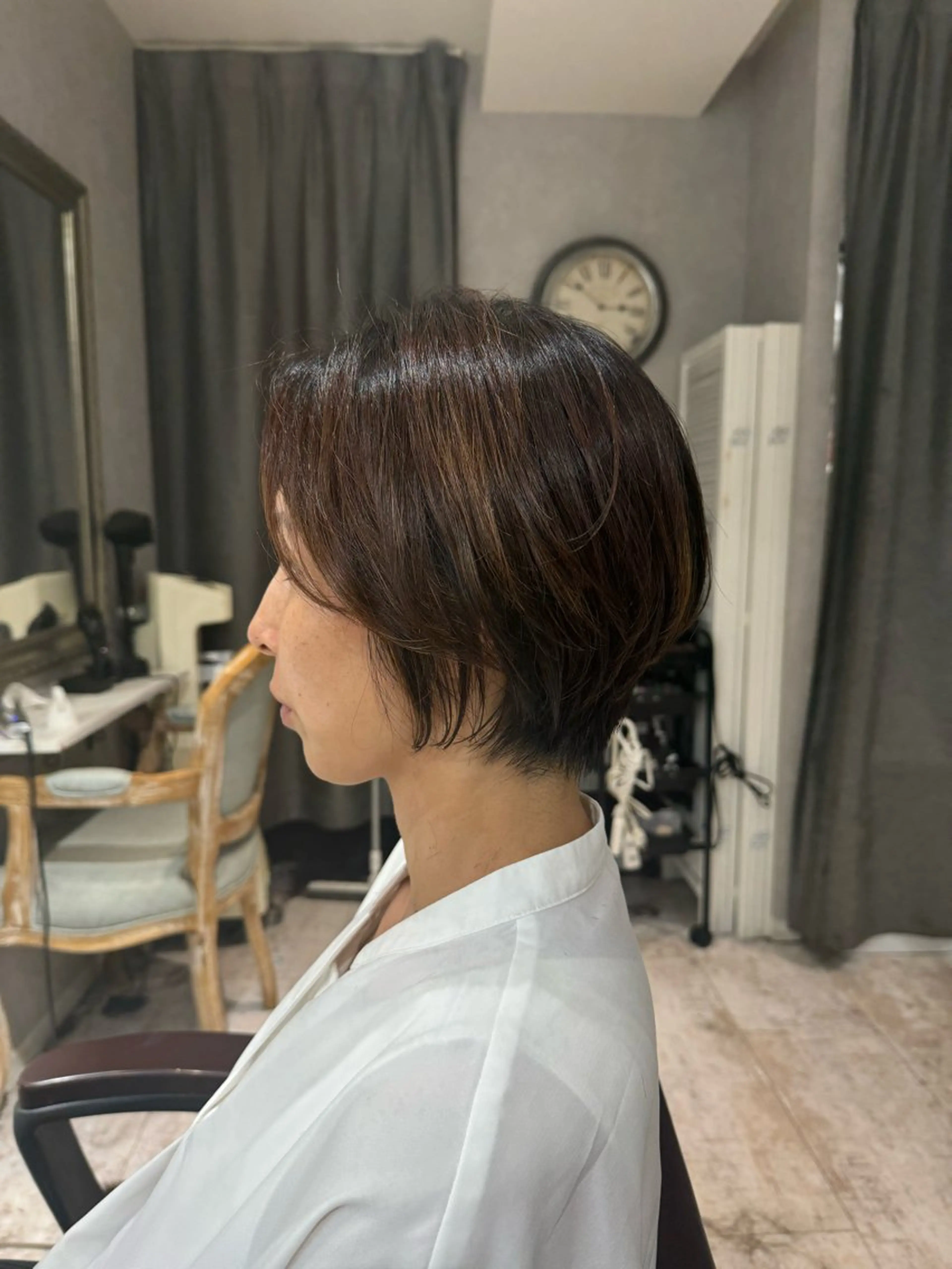 ショート 山口 彩乃のヘアスタイル