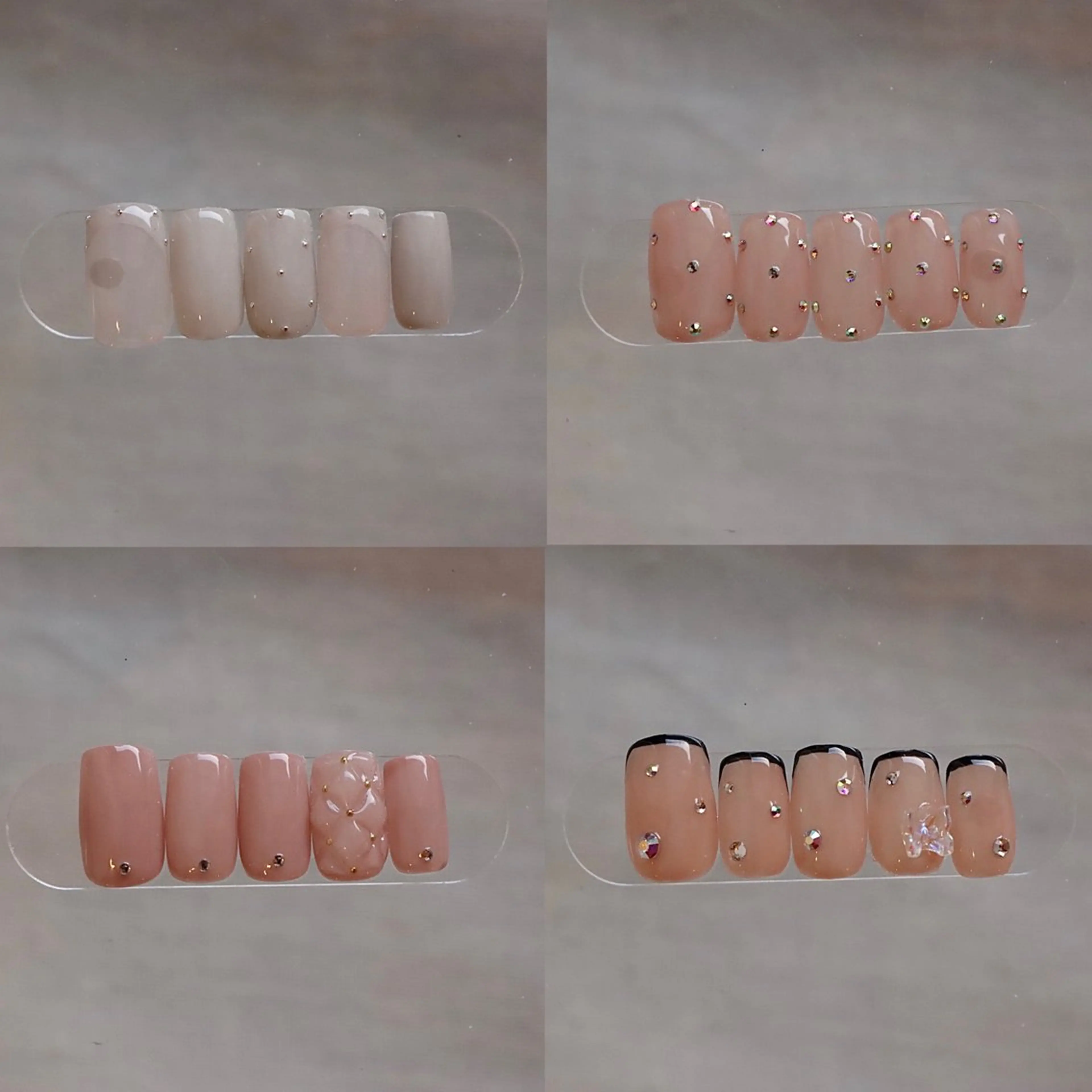 ネイル ブルー フットネイル ジェルネイル キラキラネイル 韓国ネイル RooM -mizuki-のネイルデザイン