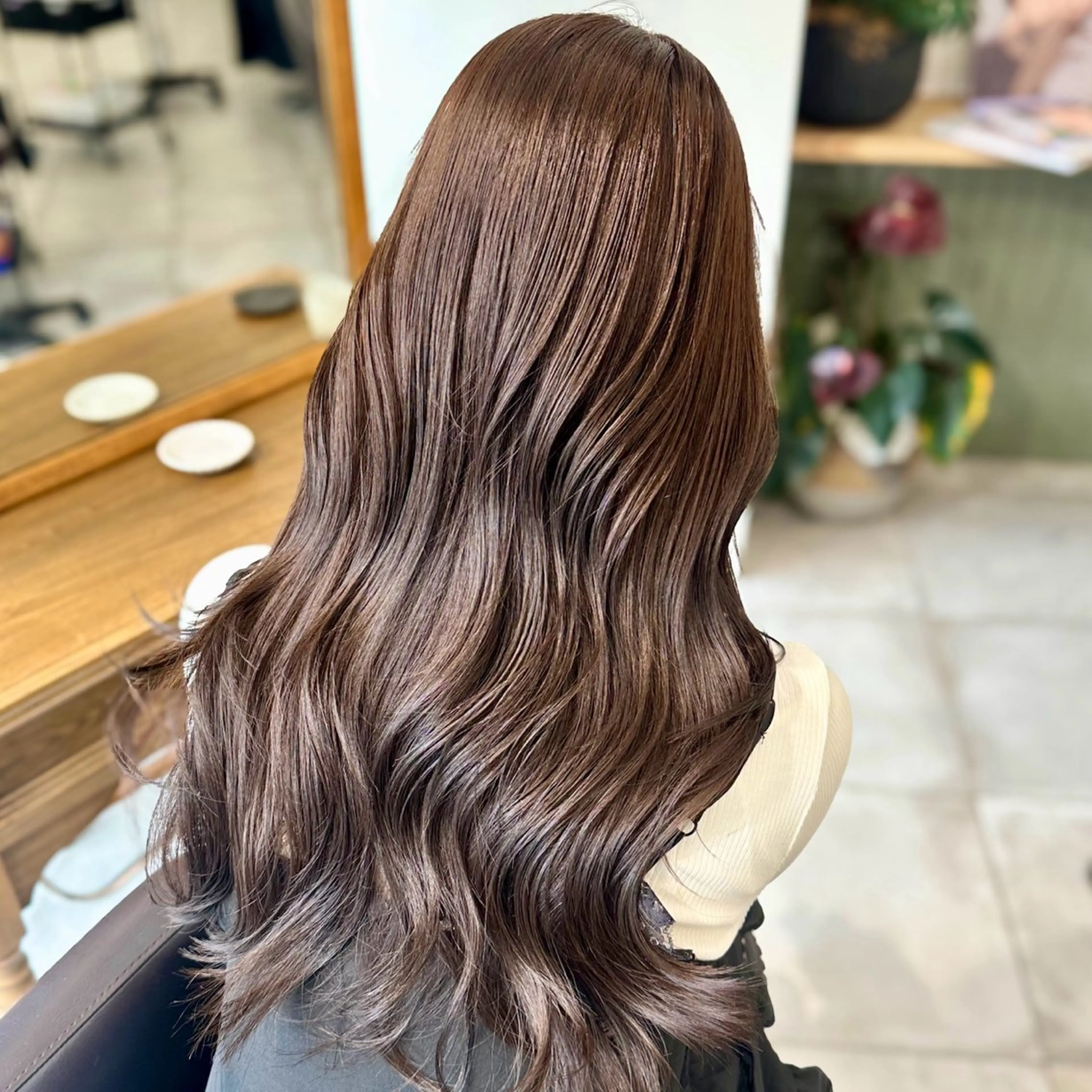 ロング カラー カット ヘアカラー トリートメント ブリーチなし/レイヤ ー特化🌈Tommyのヘアスタイル