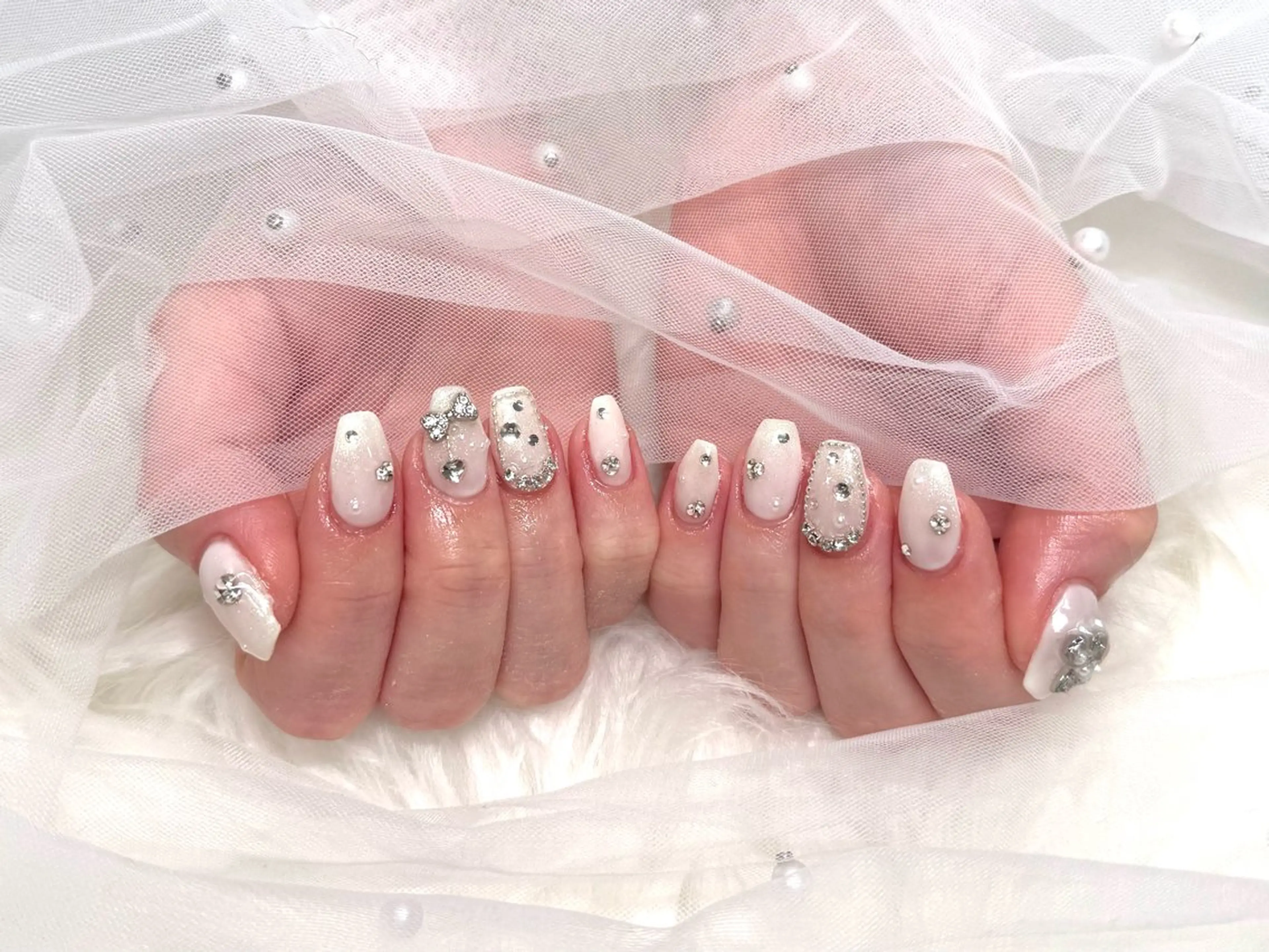 ネイル 持ち込み ハンドネイル 🫧Rio🫧ネイル /渋谷🫧ワンホンのネイルデザイン