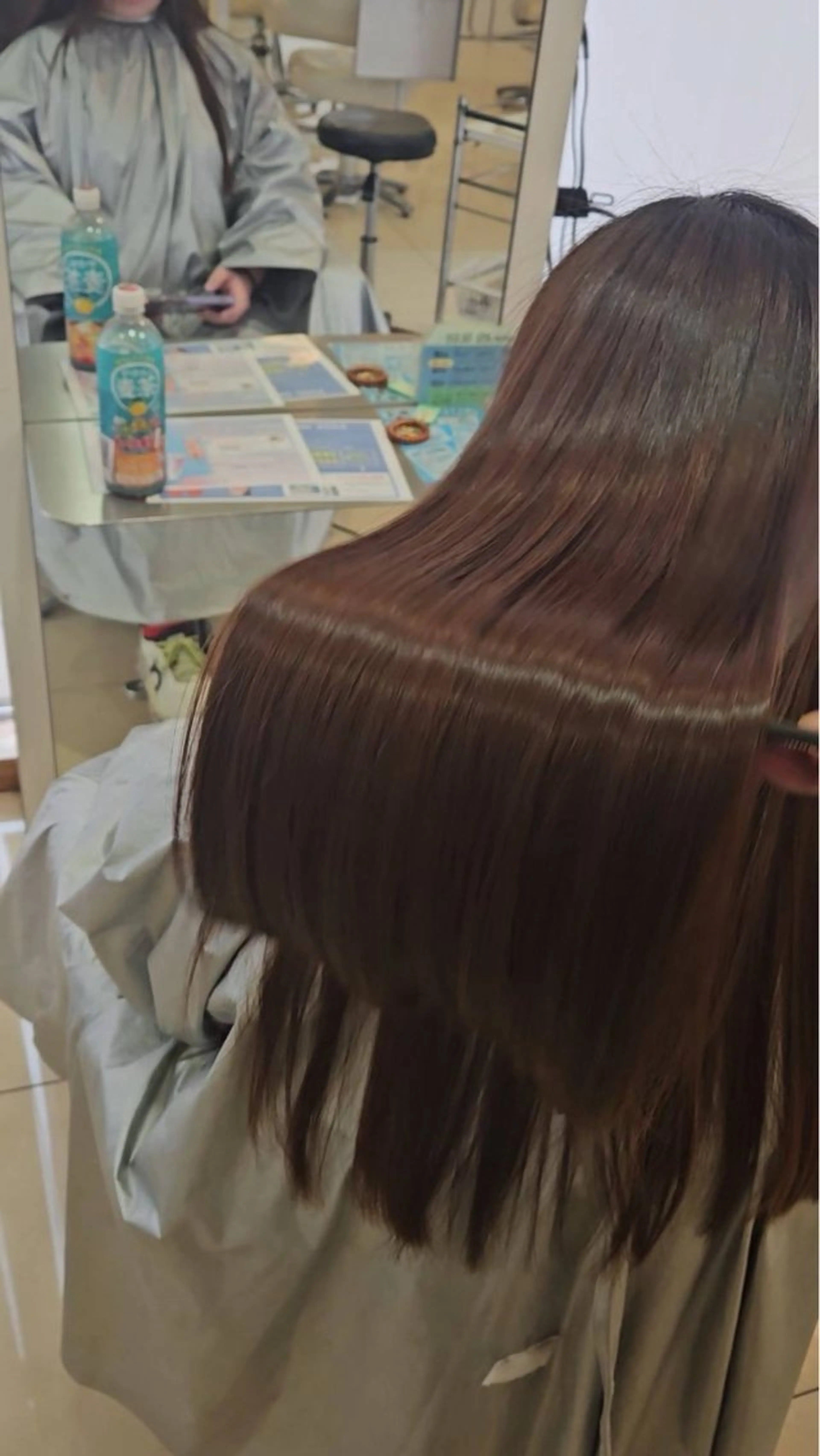 ロング 縮毛矯正 🎈カラーエステ 🎈通事  啓人のヘアスタイル