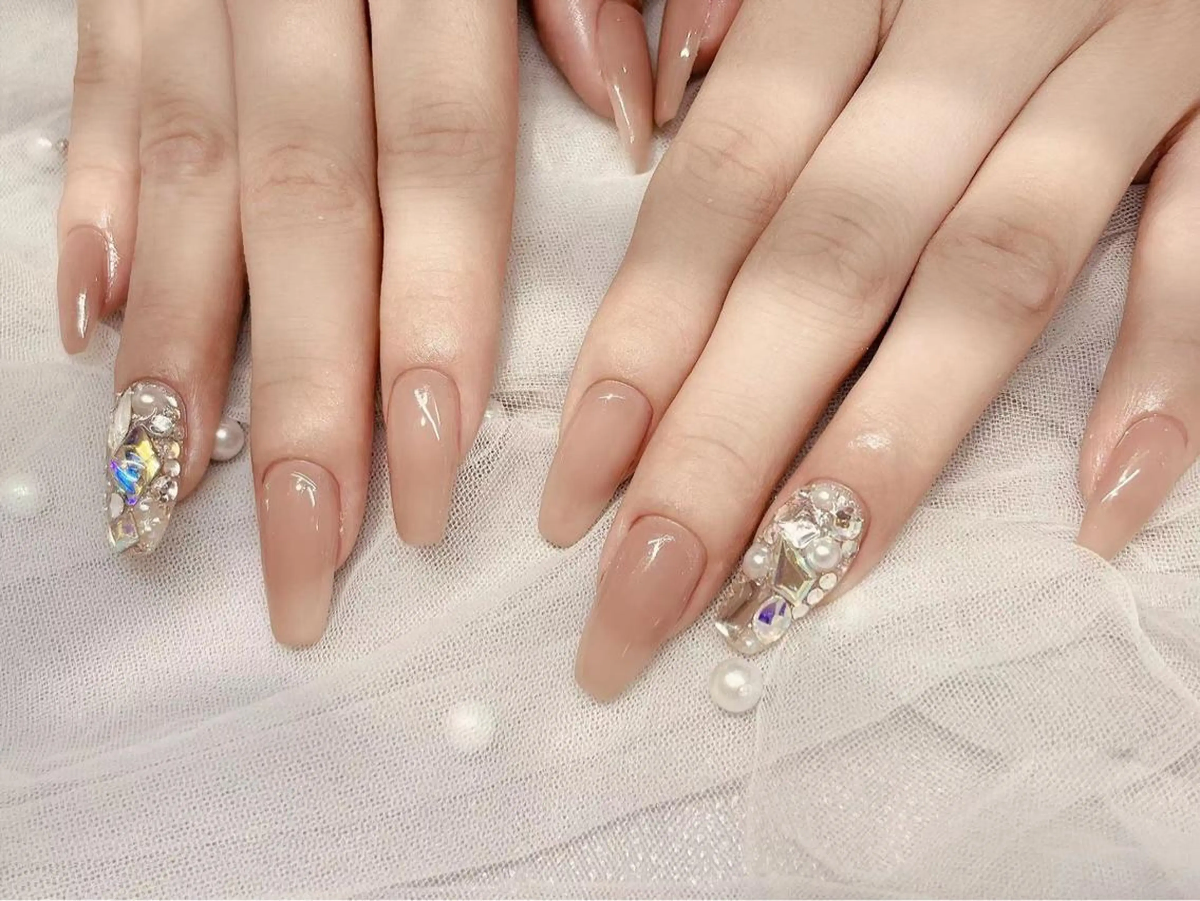 ネイル 長さだし専門店 M2　rikaのネイルデザイン