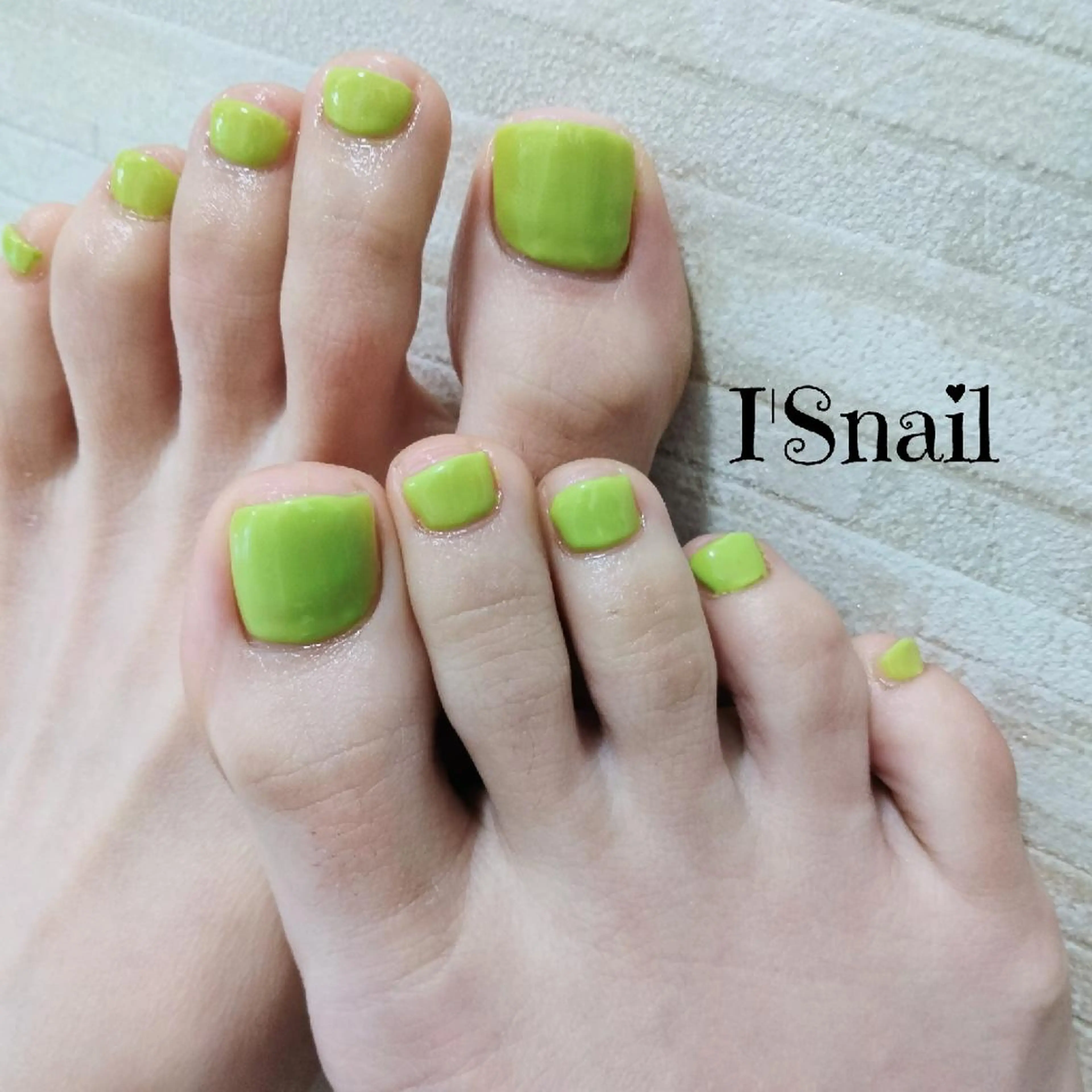 ネイル ピスタチオネイル I'S nail 佐野のネイルデザイン
