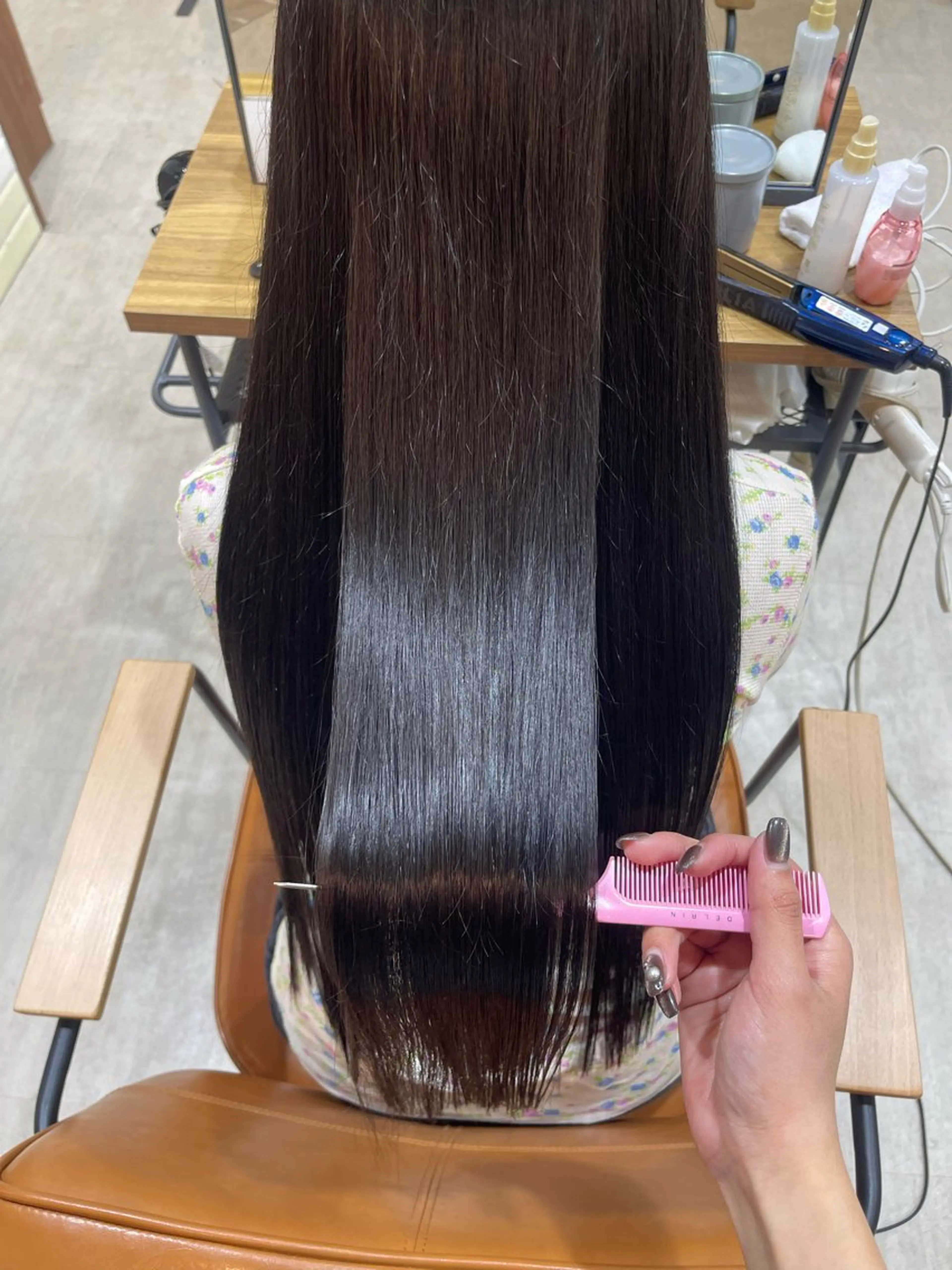 🌼ɴᴇᴡ🌼カット×次世代ケアカラー/今までのトリートメントとは違う髪質改善トリートメント͛.*🍃🥣の写真