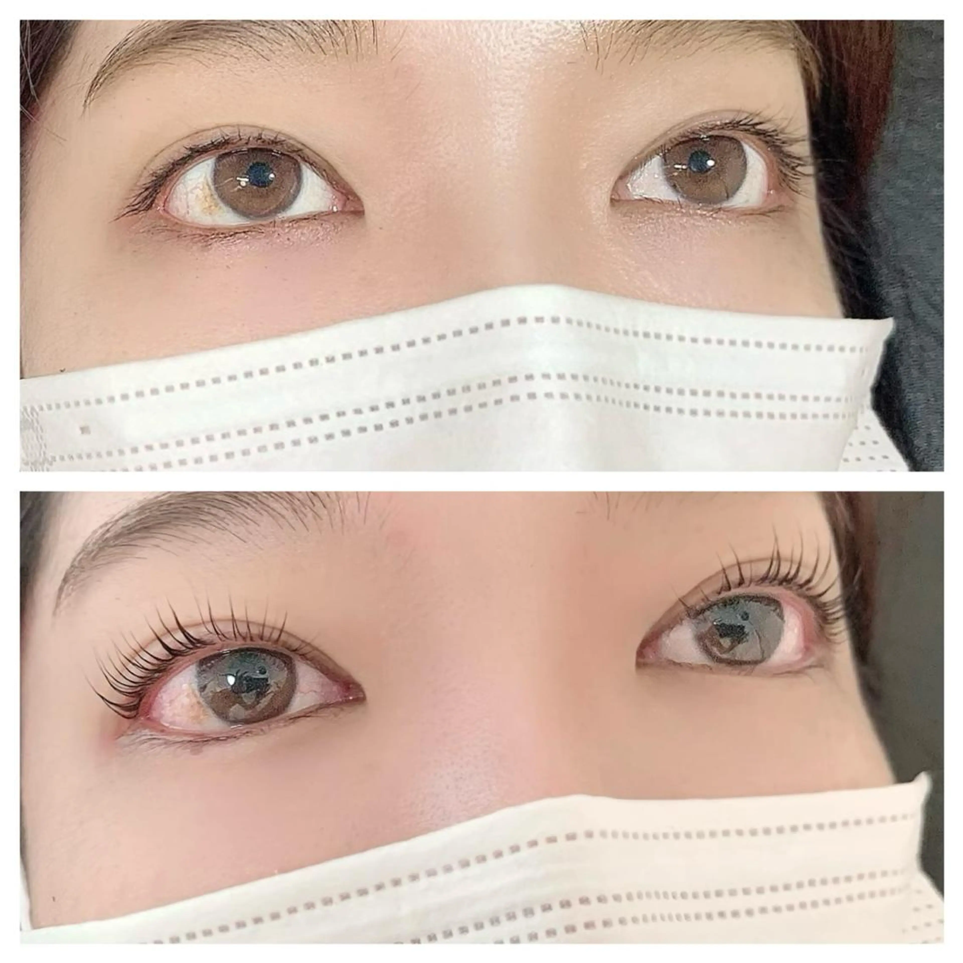 マツエク・マツパ パリジェンヌラッシュリフト eyelash la.lanのマツエク・マツパデザイン