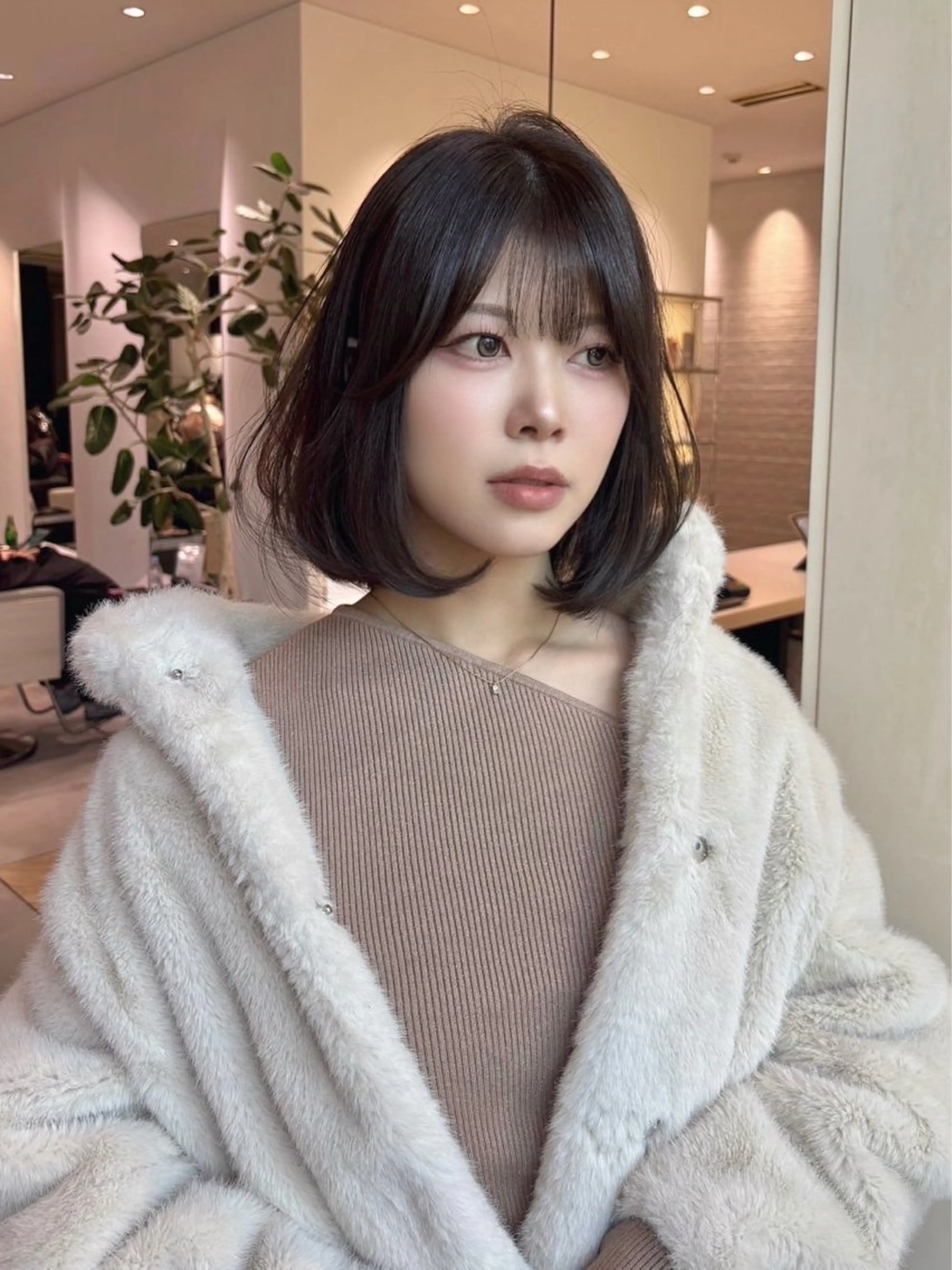 ショート カラー 韓国風ヘア レイヤーカット カット ヘアカラー トリートメント 銀座/韓国レイヤー/ 艶カラー🍓原田侑依のヘアスタイル