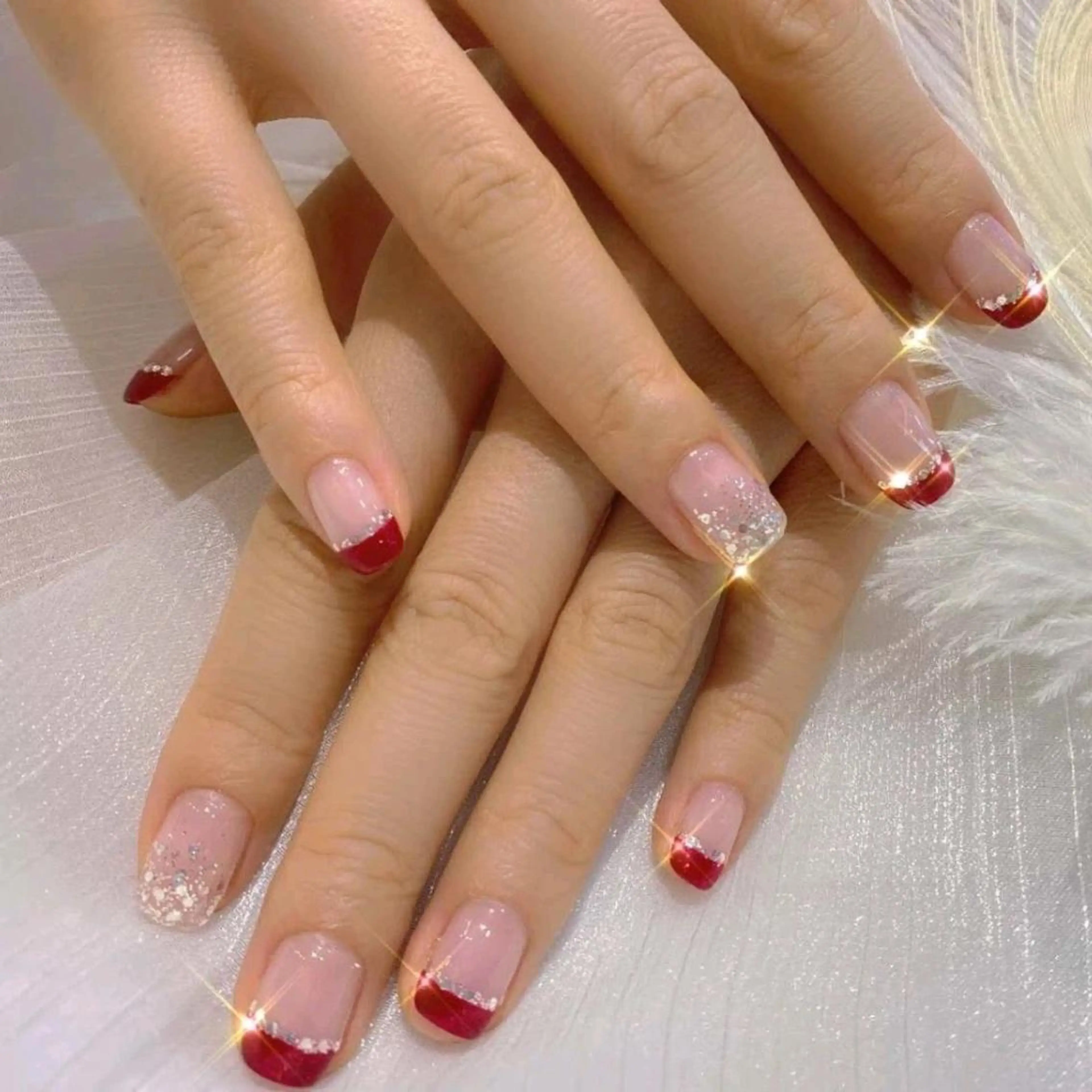 ネイル 🦋ネイルサロン ブラン🌈ゆりのネイルデザイン