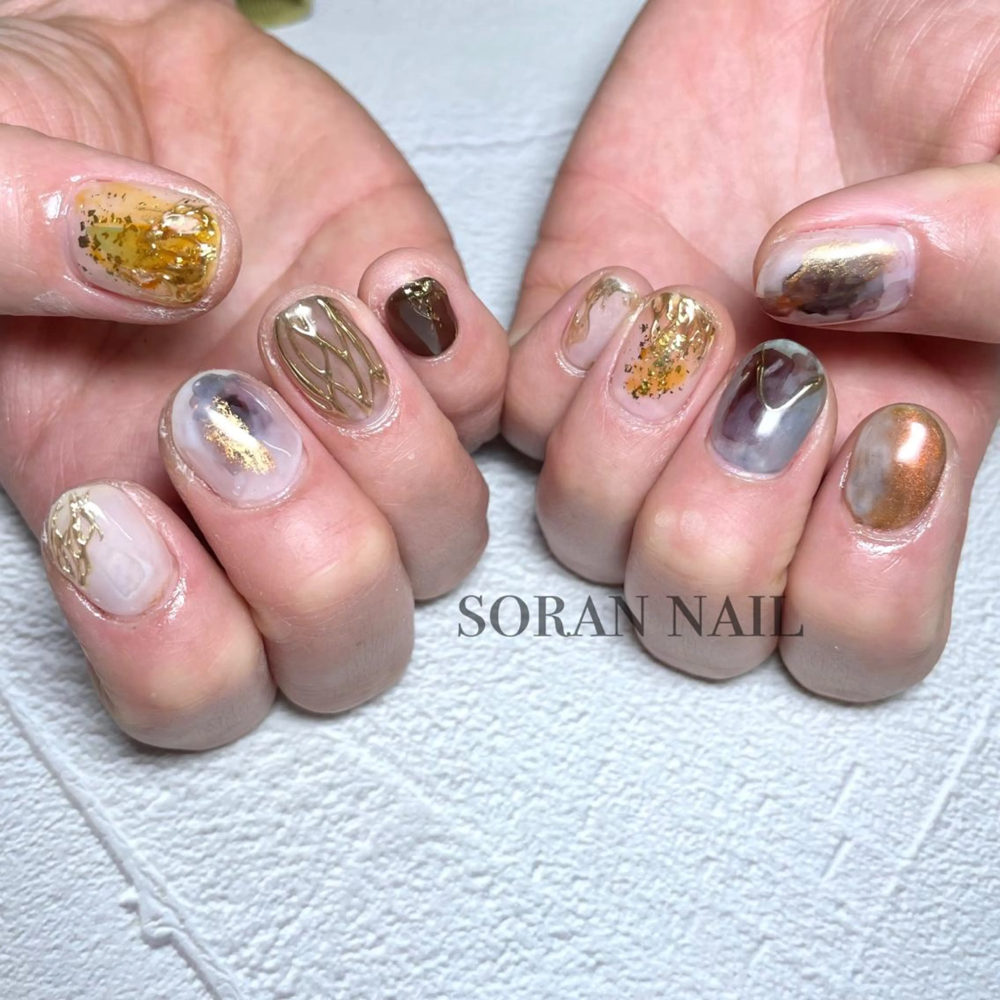 ネイル ハンドネイル soran nailのネイルデザイン