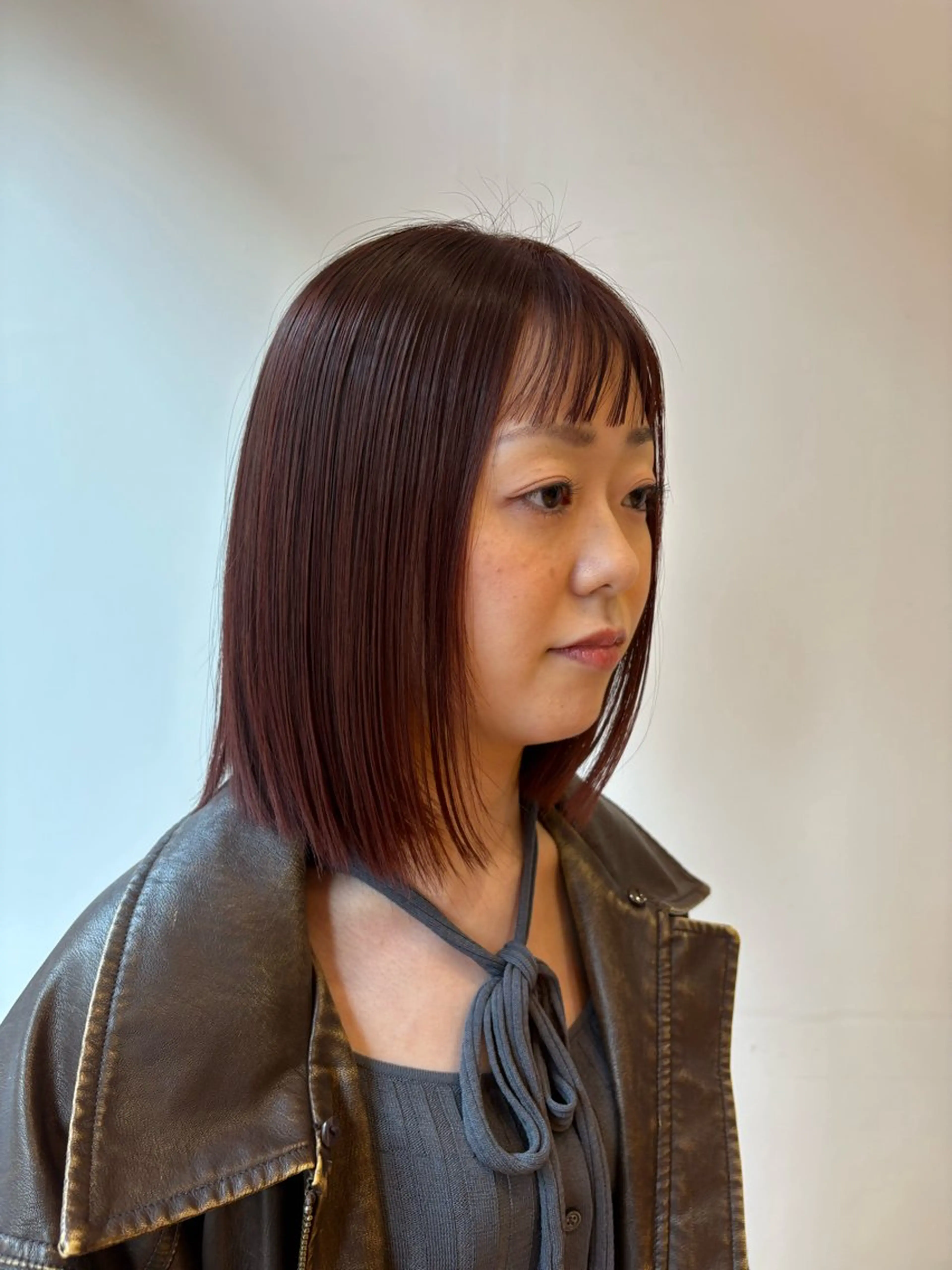 🎀透明感ワンカラー　⭐︎シャンプーブロー別（別途1500円）⭐︎ロング料金別途＋1100円　⭐︎＋土日1500円の写真