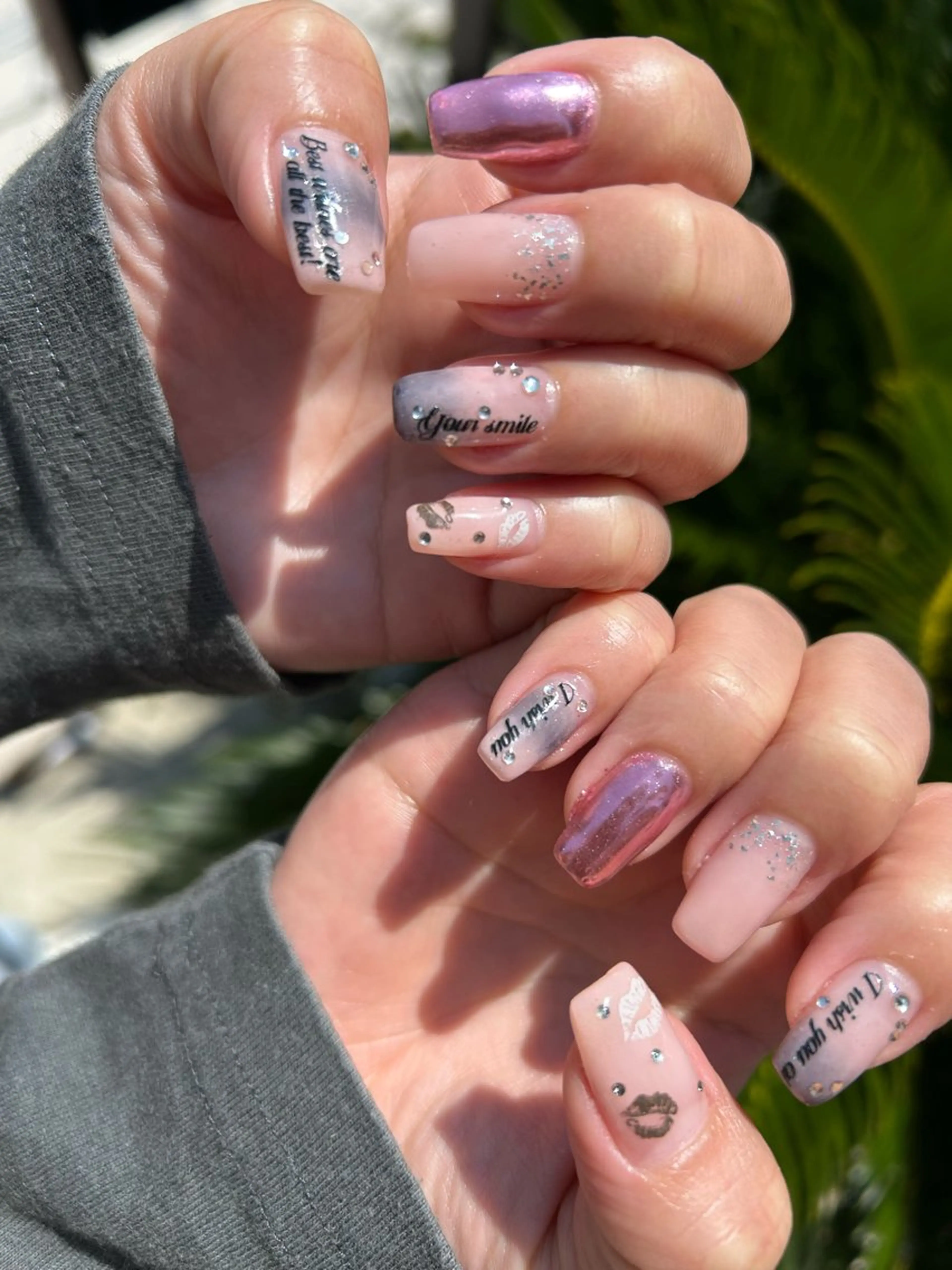 ネイル 持ち込み ピンク nailroom.. shikiのネイルデザイン