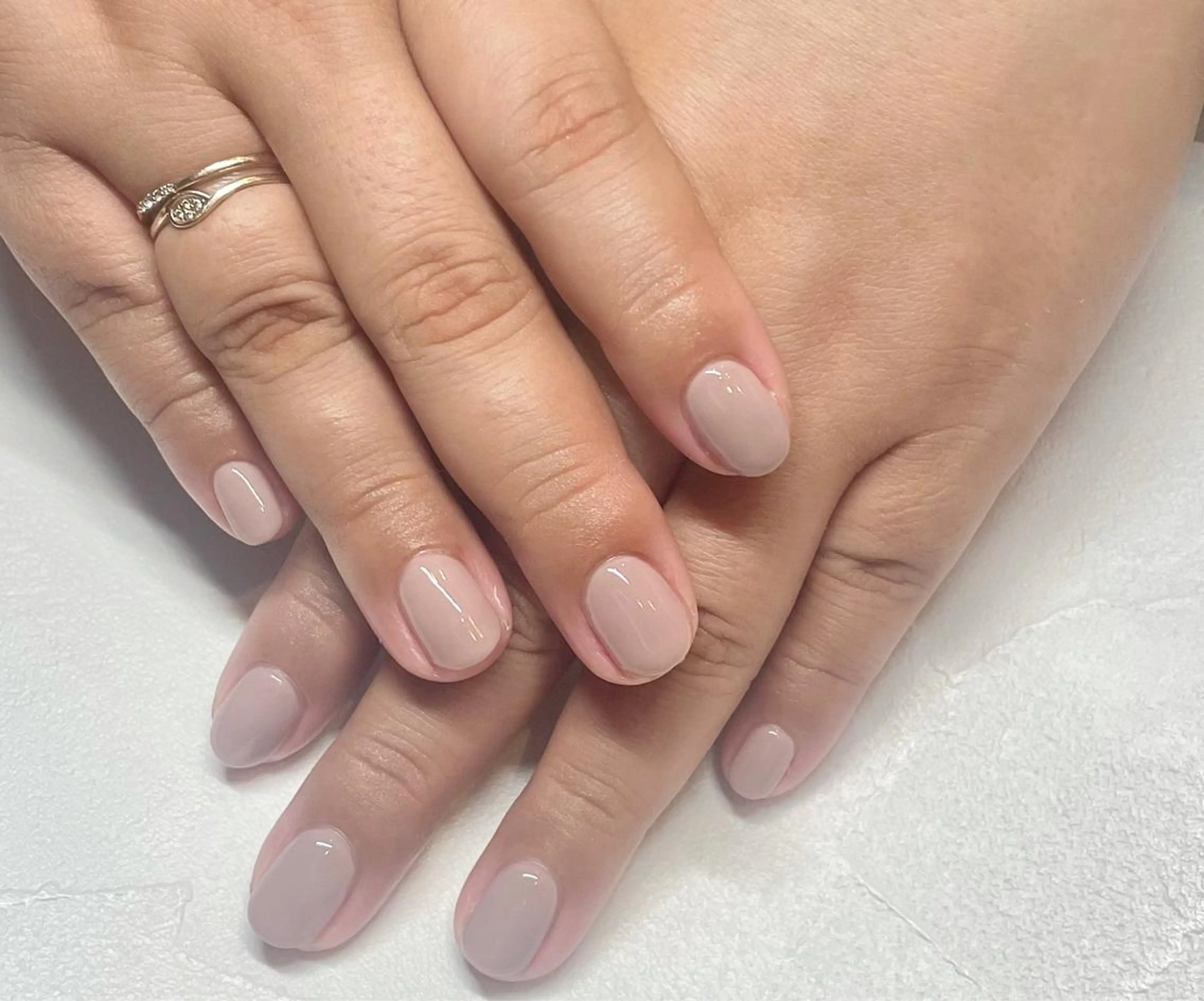 ネイル ワンカラーネイル ささき れいなのネイルデザイン