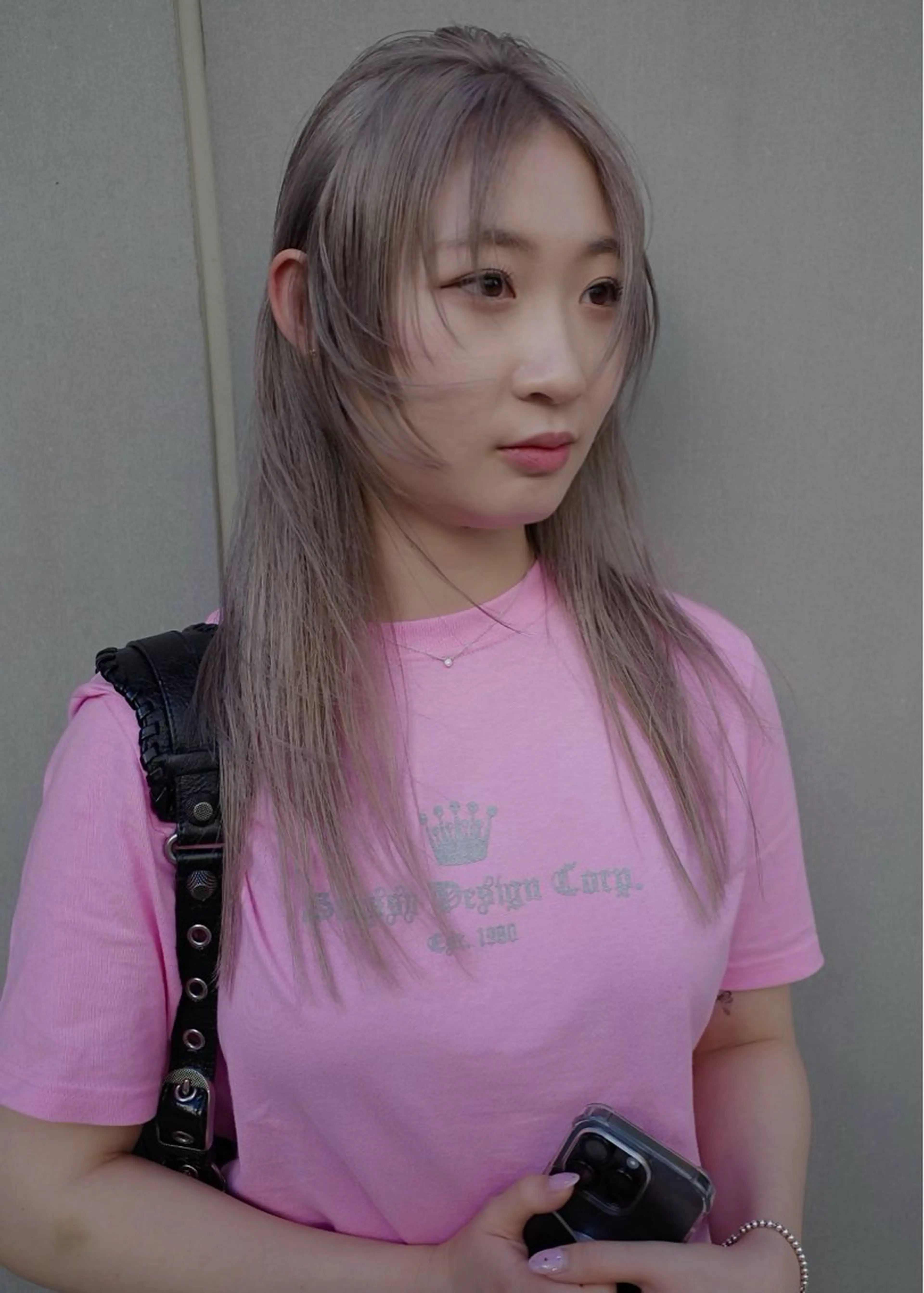 ミディアム カラー カット ヘアカラー トリートメント SALOWIN所属・ブリーチ🪡 ボブ🐬レイヤーのヘアスタイル