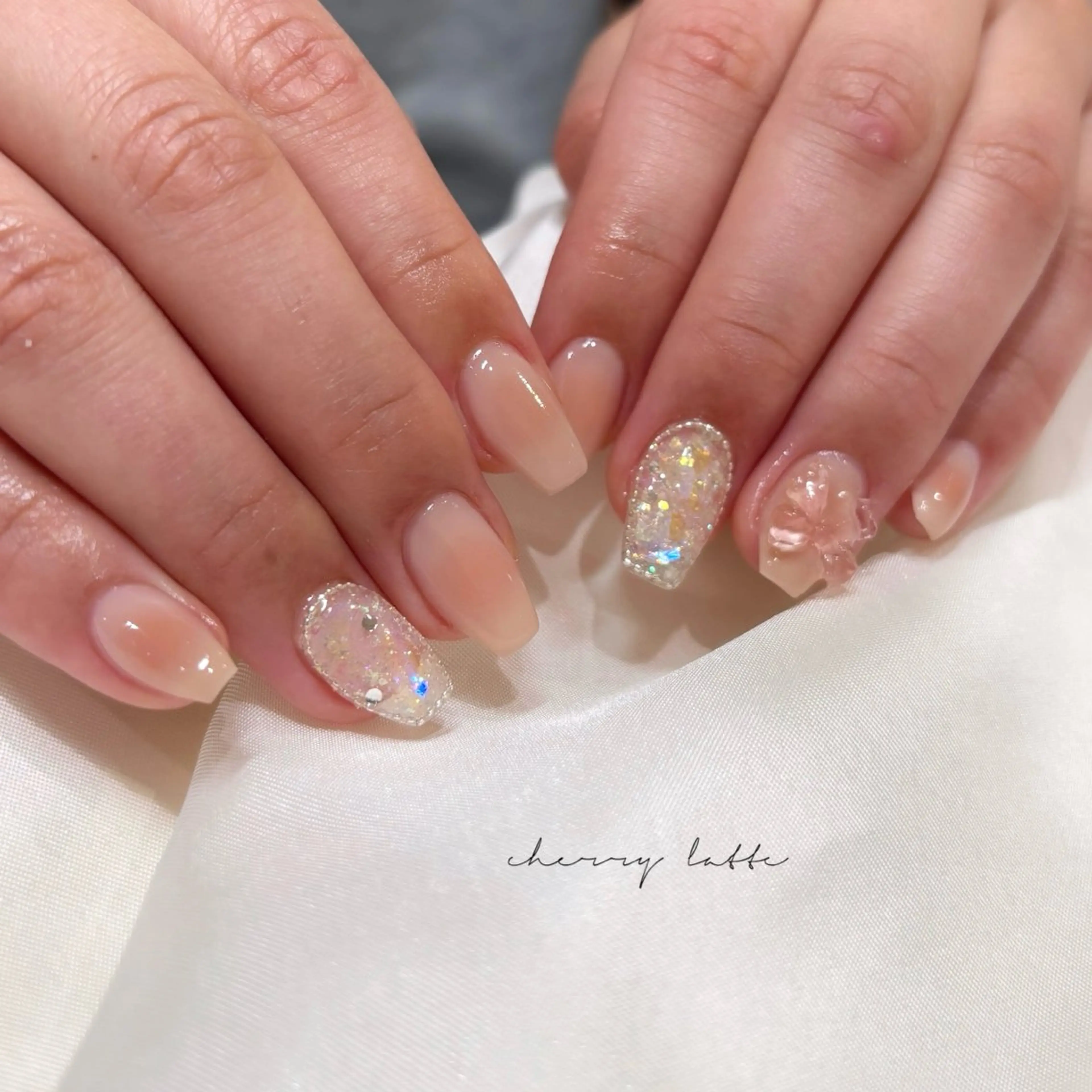 ネイル チークネイル LUCY心斎橋/ 💍Saki💍のネイルデザイン