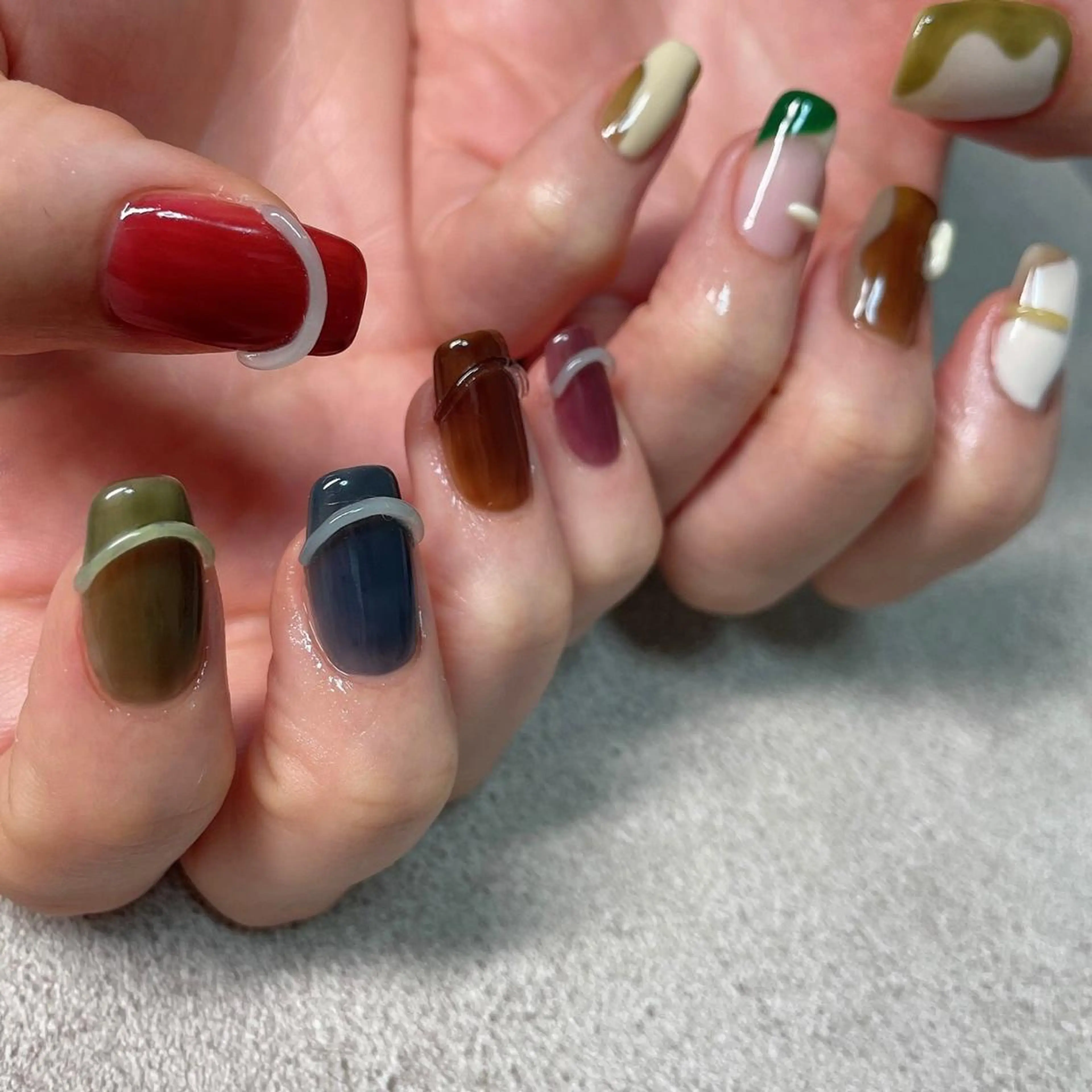 ネイル ハンドネイル lilbondir. chiharuのネイルデザイン