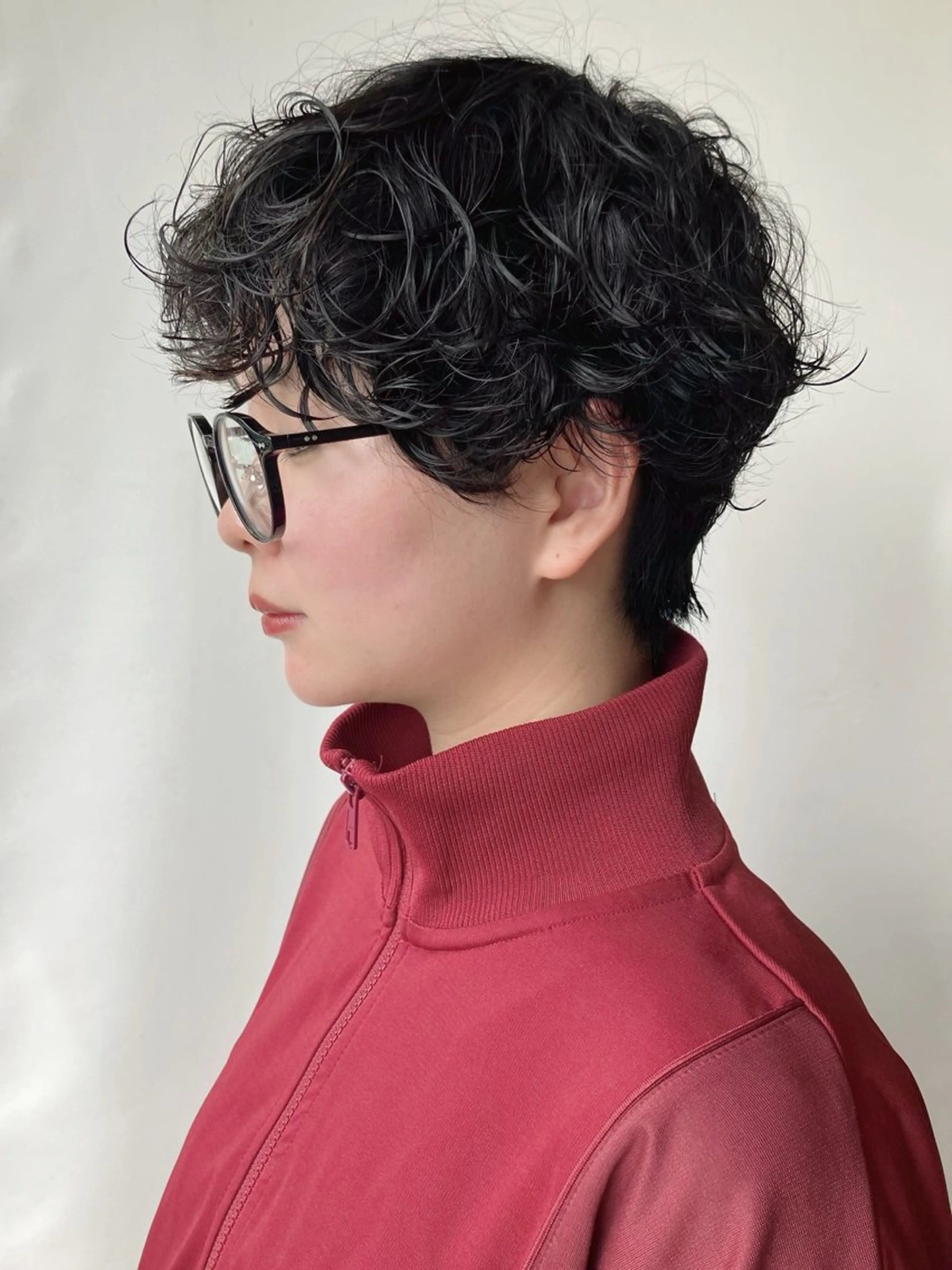 パーマ カット パーマ fumikaブリーチ /ウルフのヘアスタイル