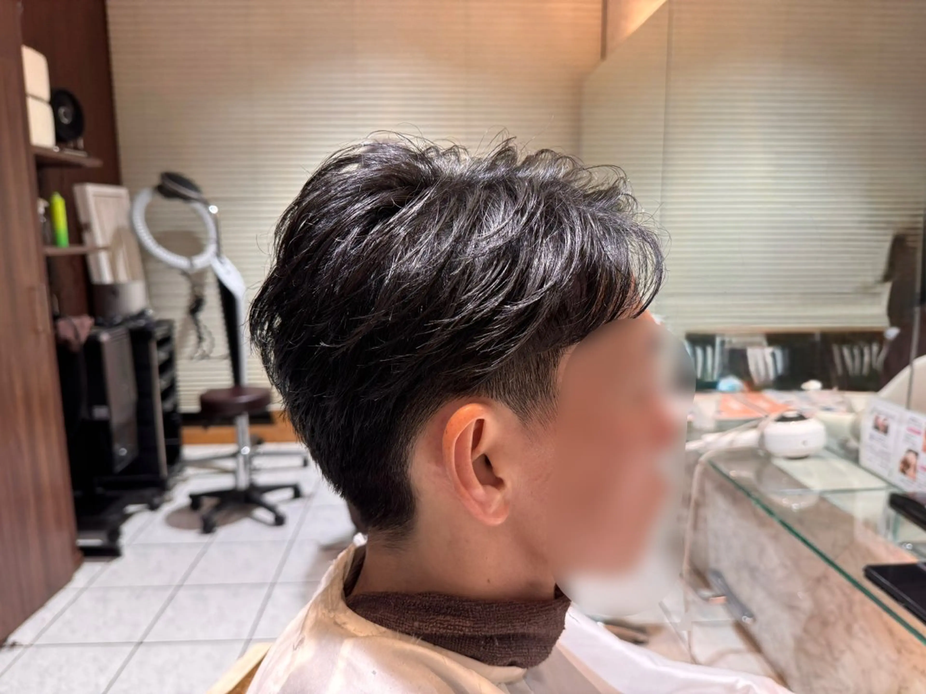 メンズ 長南 迅人のヘアスタイル
